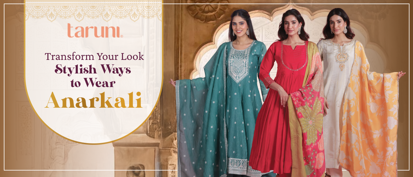 Tips and Ideas: How to Style Anarkali Beautifully