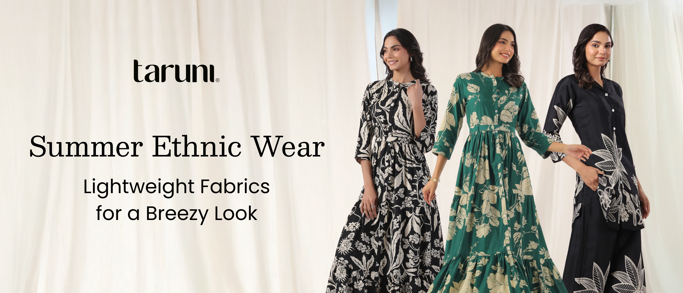 Summer Ethnic Wear: Lightweight Fabrics for a Breezy Look