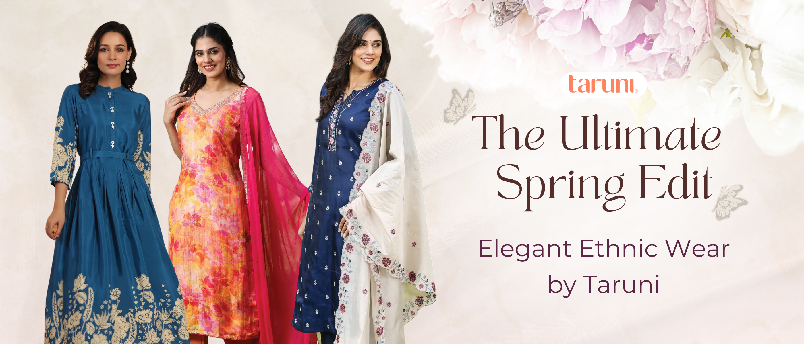 The Ultimate Spring Edit: Elegant Ethnic Wear by Taruni