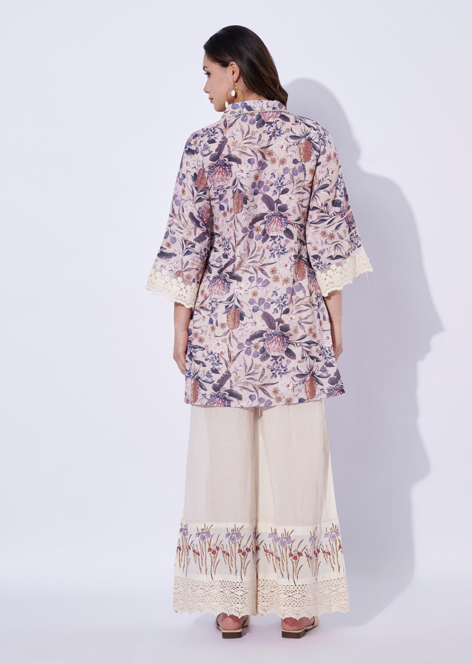 Lavender Sharara Set