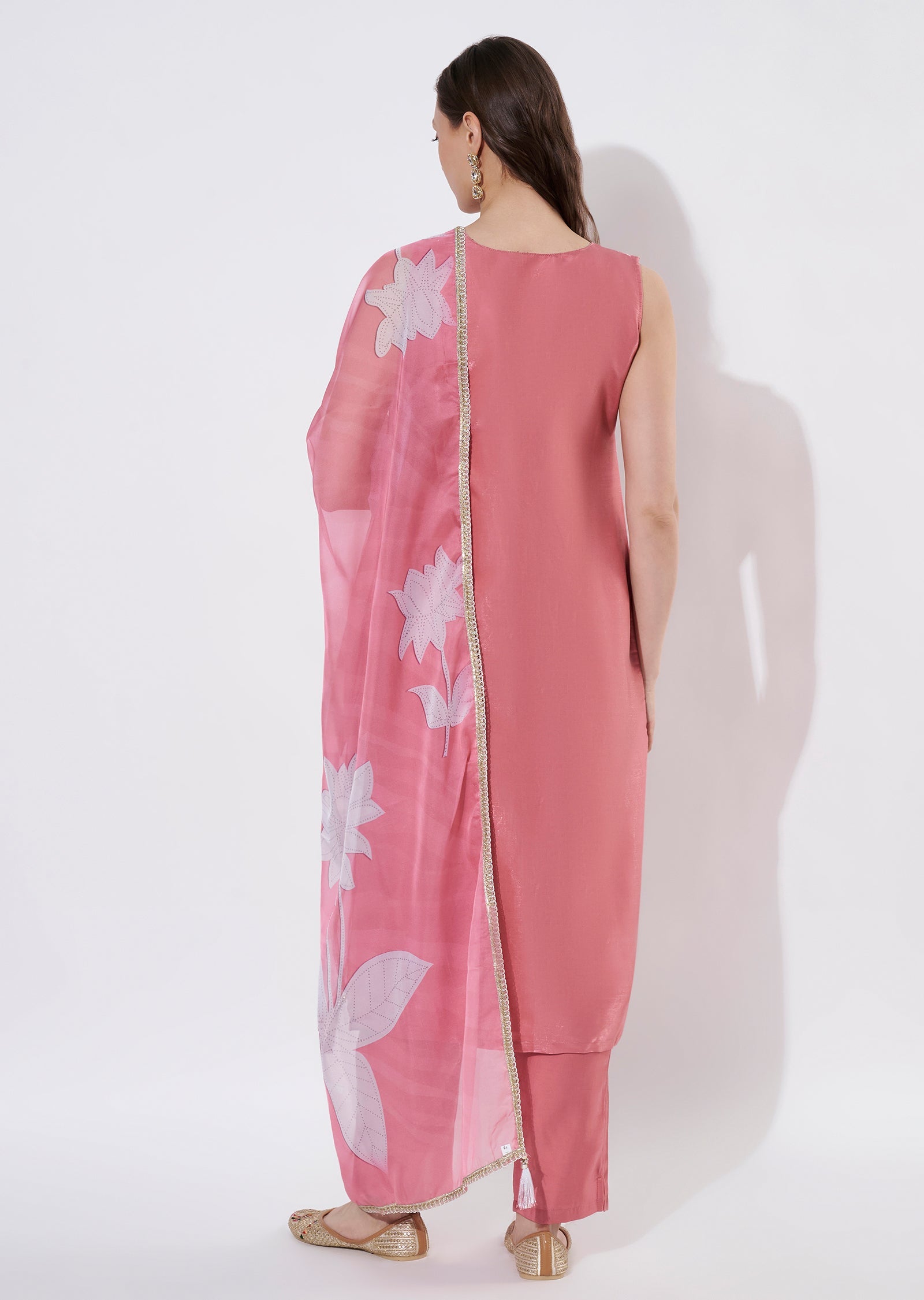 Light Pink Straight cut suit