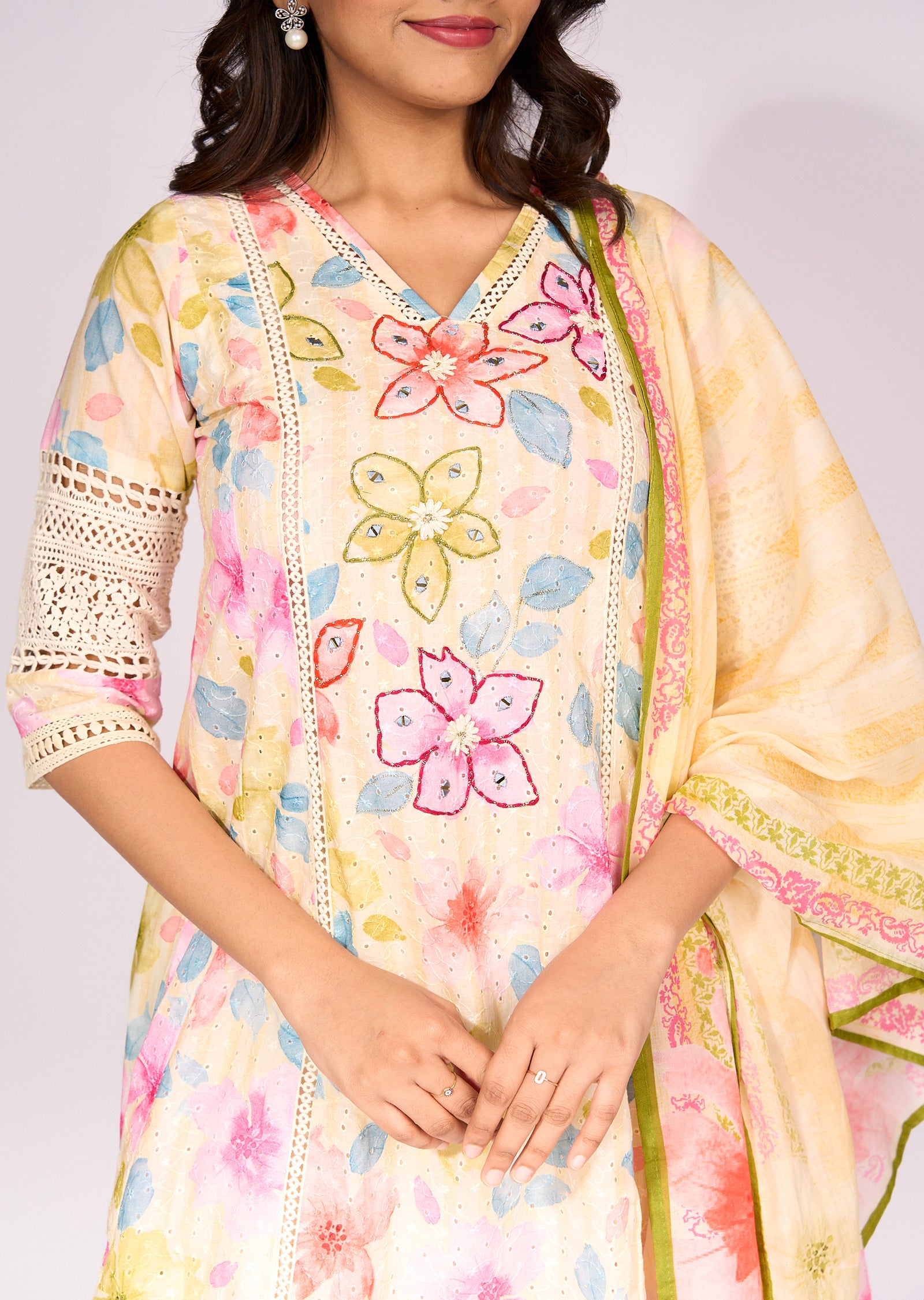 Cotton Anarkali Suit