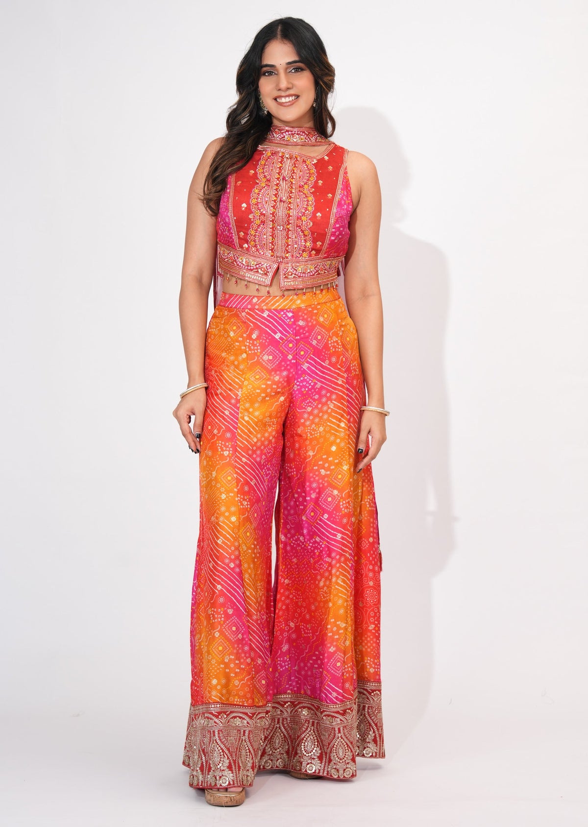 Red Silk Indowesten Set