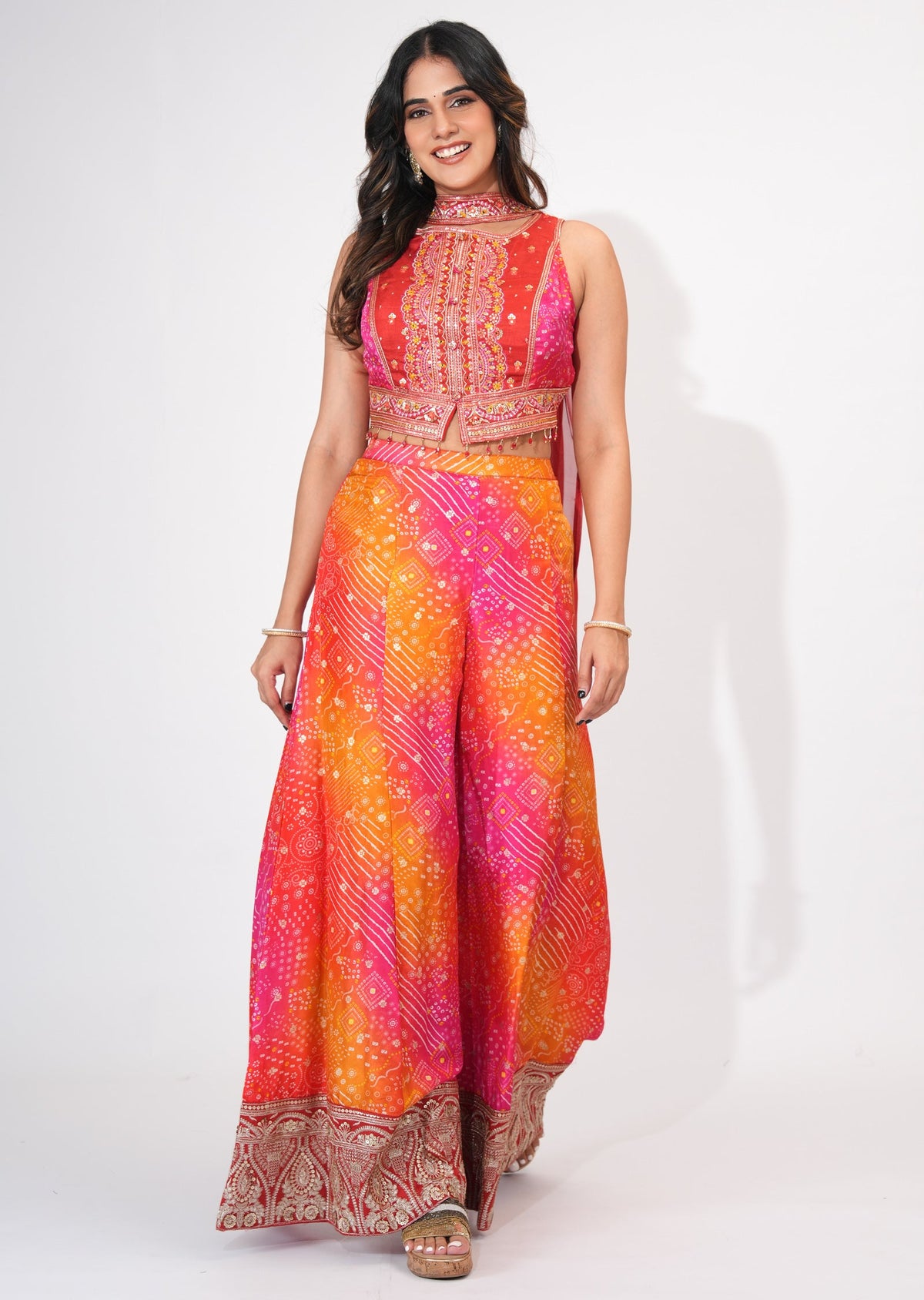 Red Silk Indowesten Set
