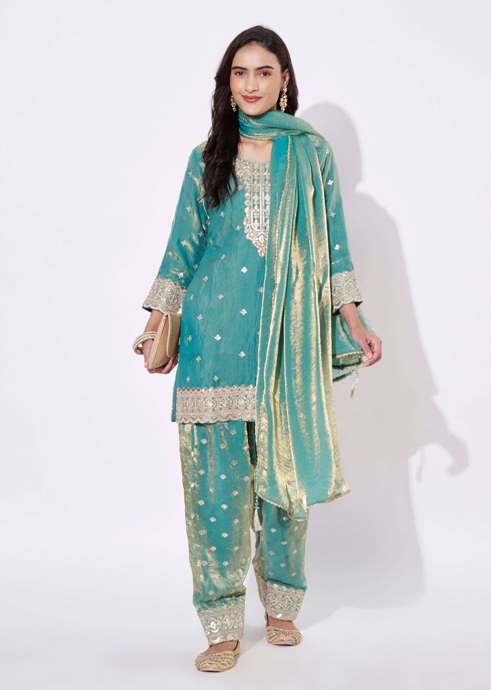 Dusty Green Straight Cut Suit