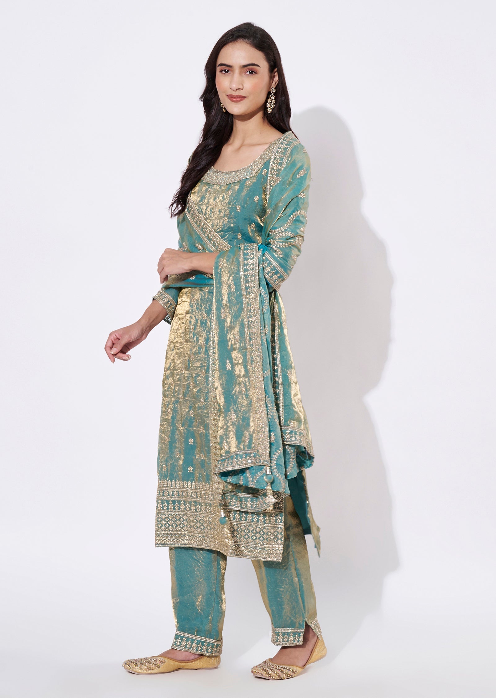 Dusty Green Straight Cut Suit