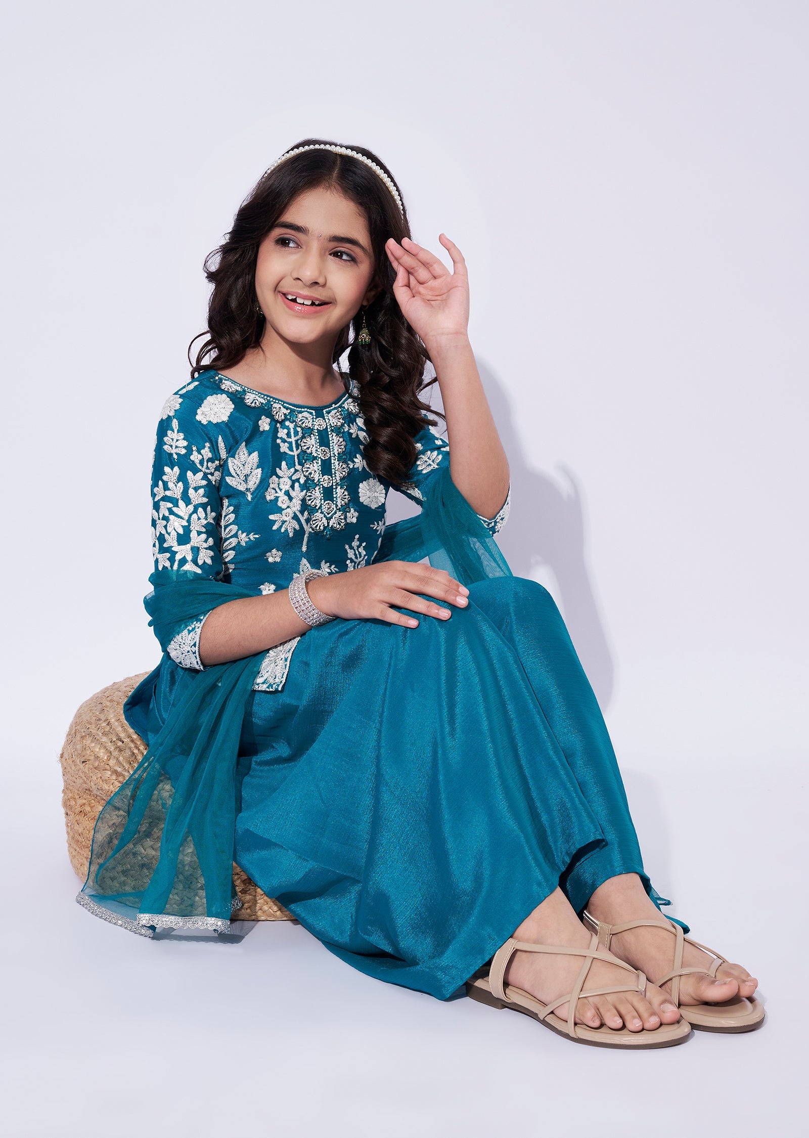 Rama Green Chinnon Gils Sharara