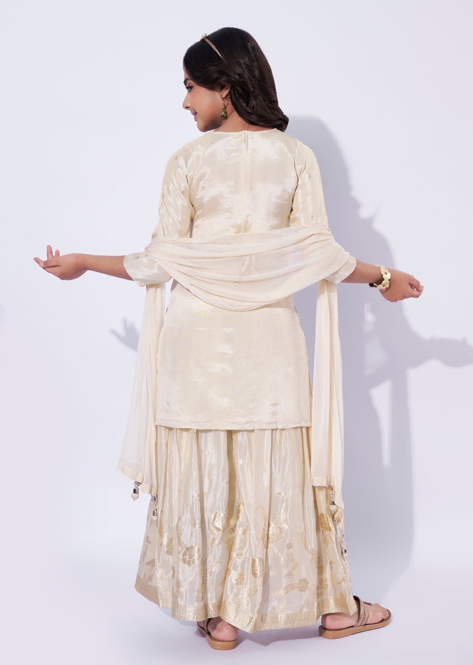 Tissue Girls Sharara Set