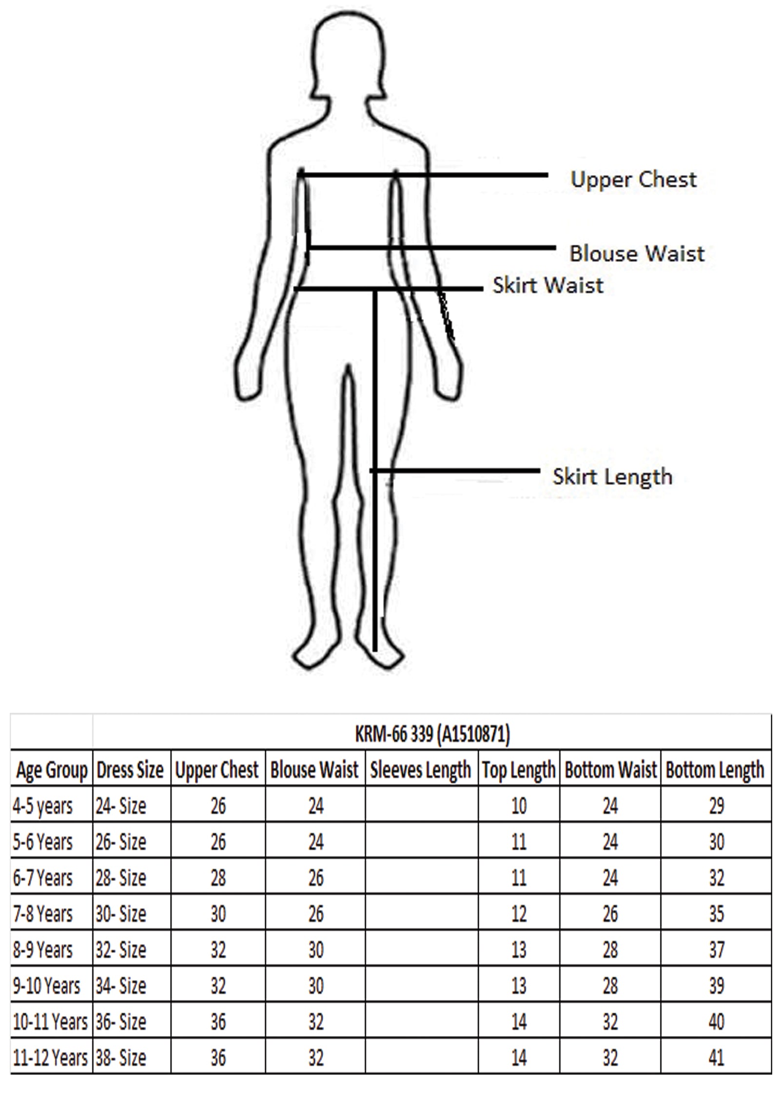 Chinnon Girls Ghagra Choli