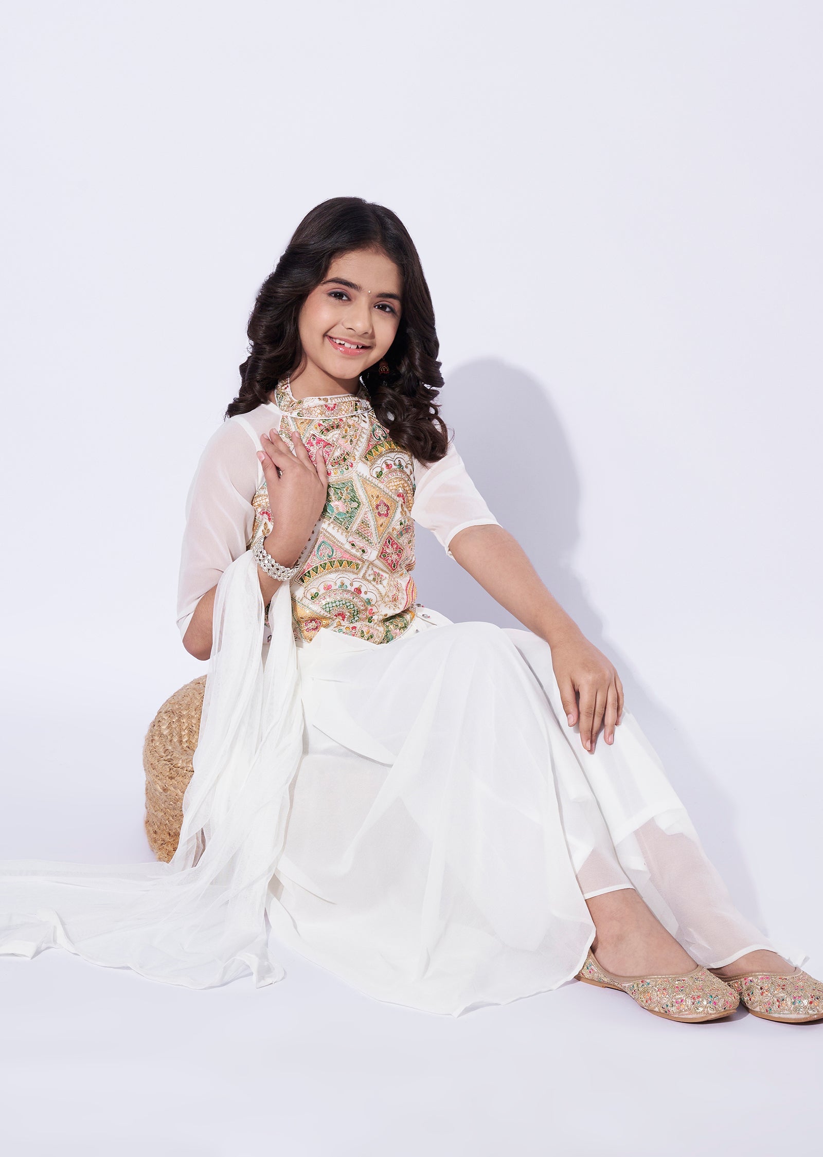 Georgette Girls Sharara