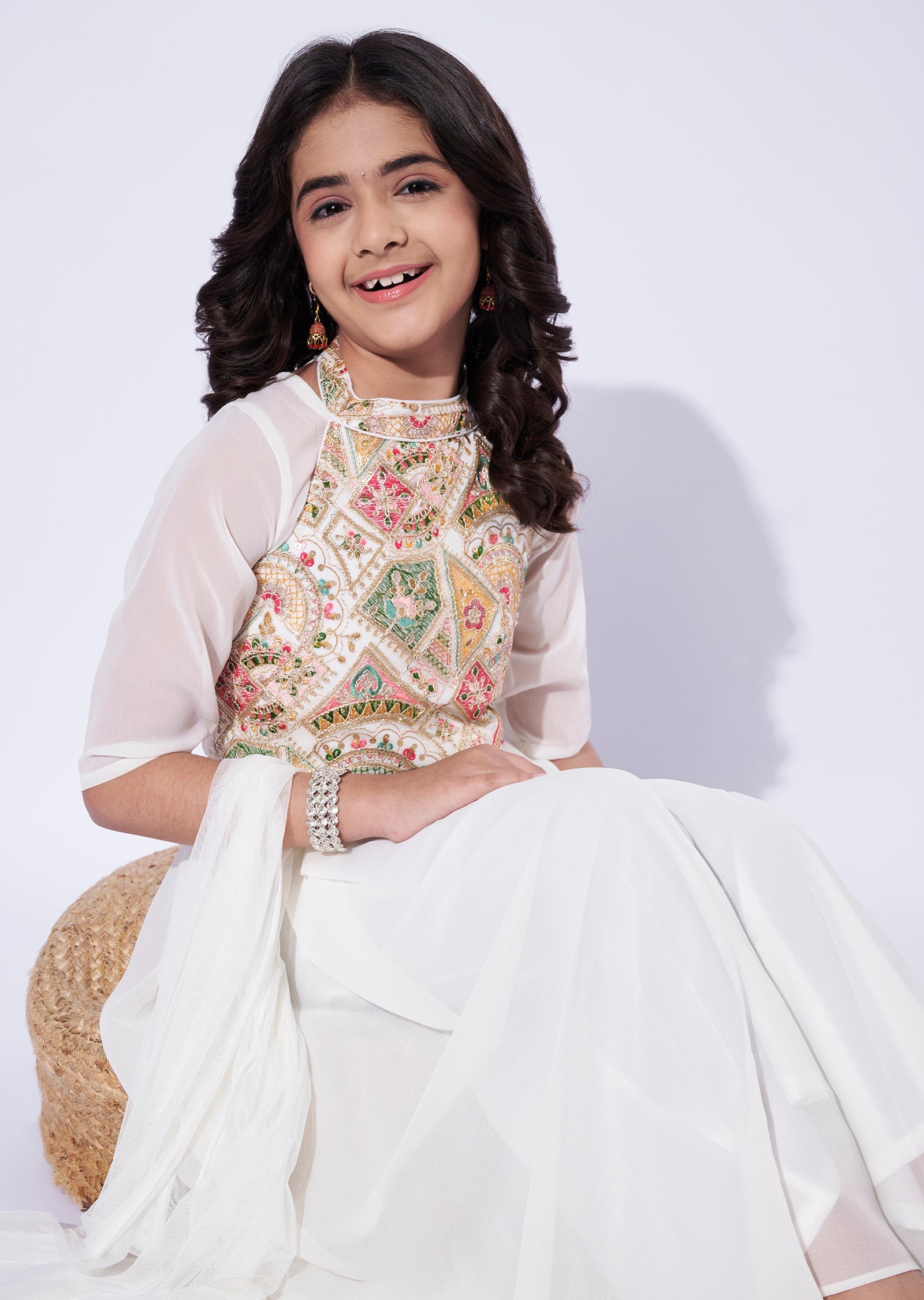 Georgette Girls Sharara