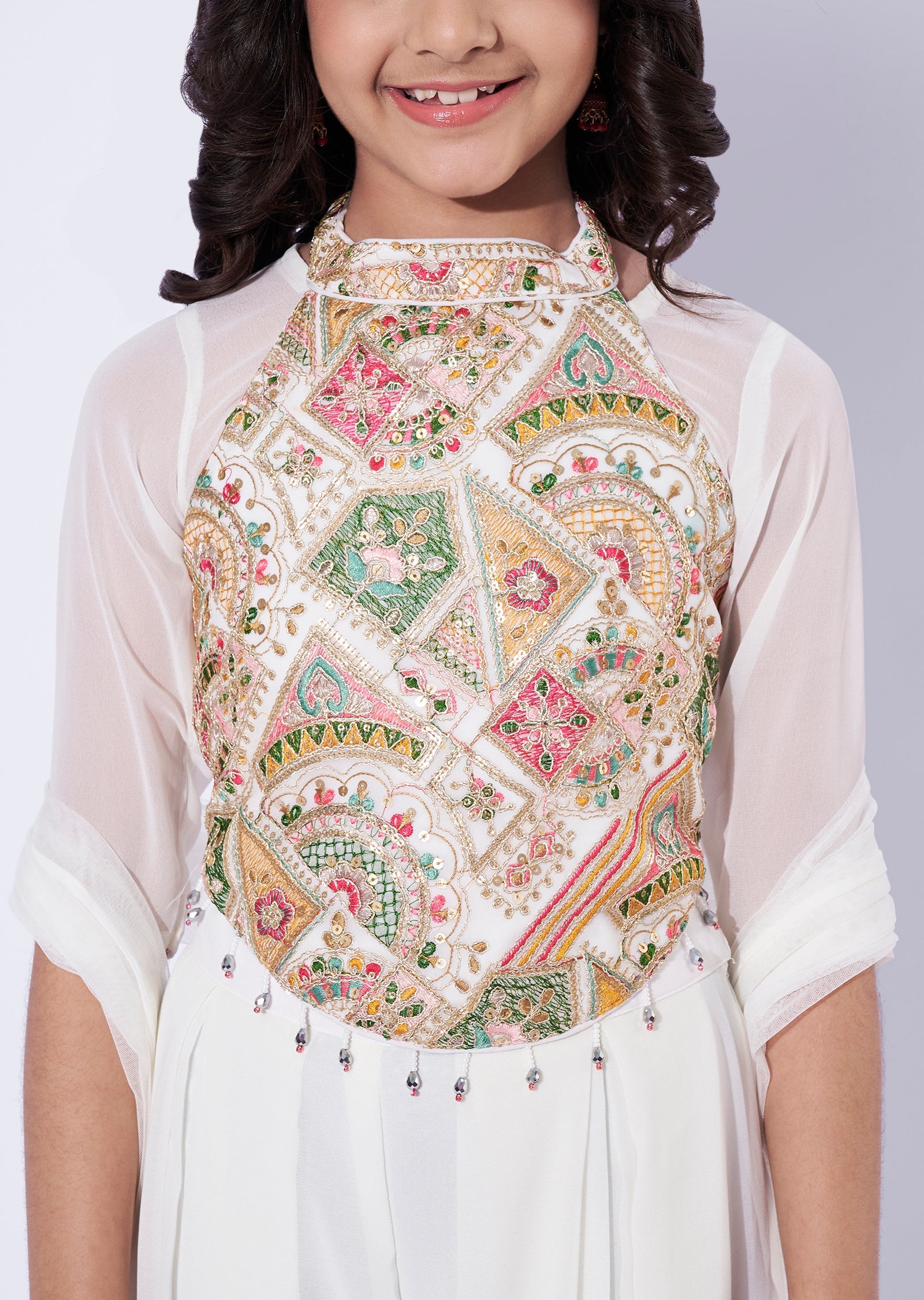 Georgette Girls Sharara