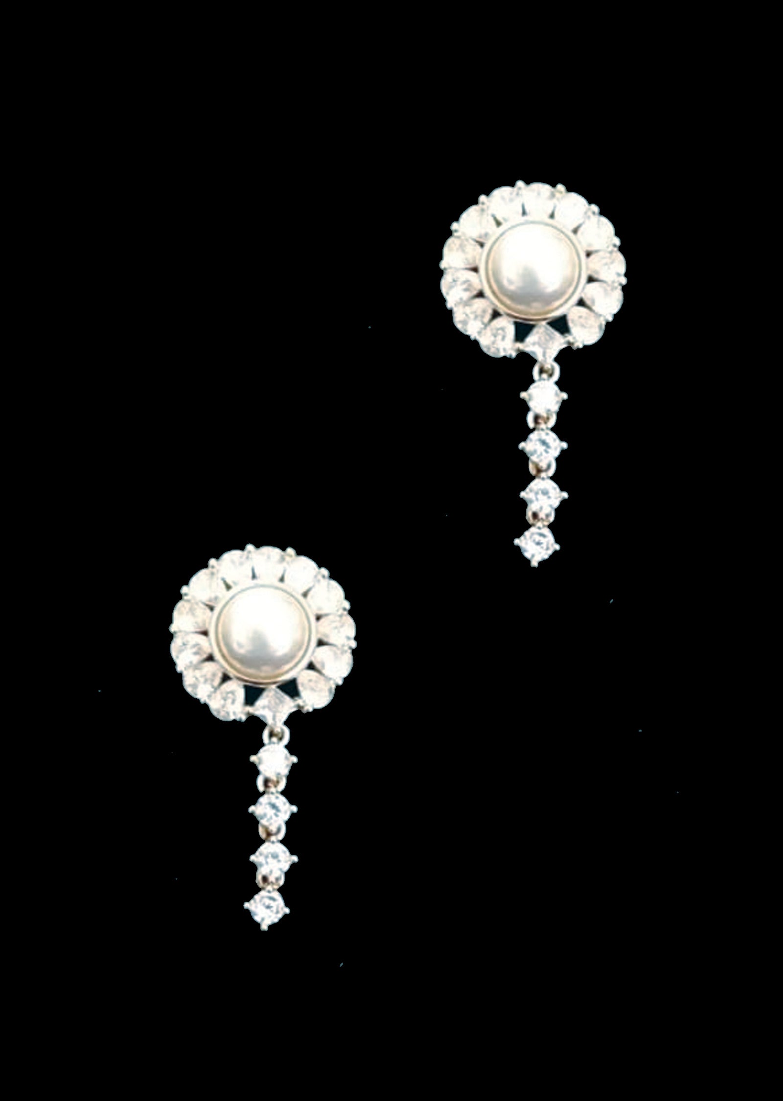Silver Brass Earring