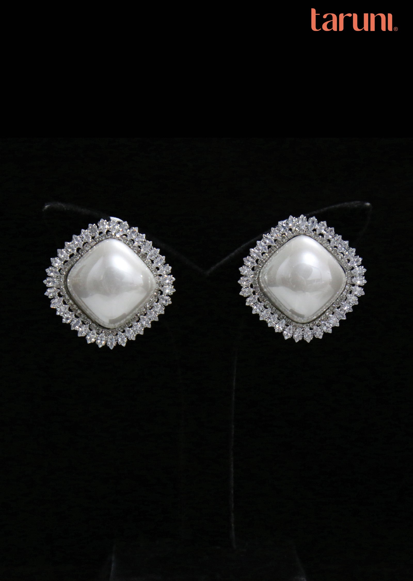 Silver Brass Earring