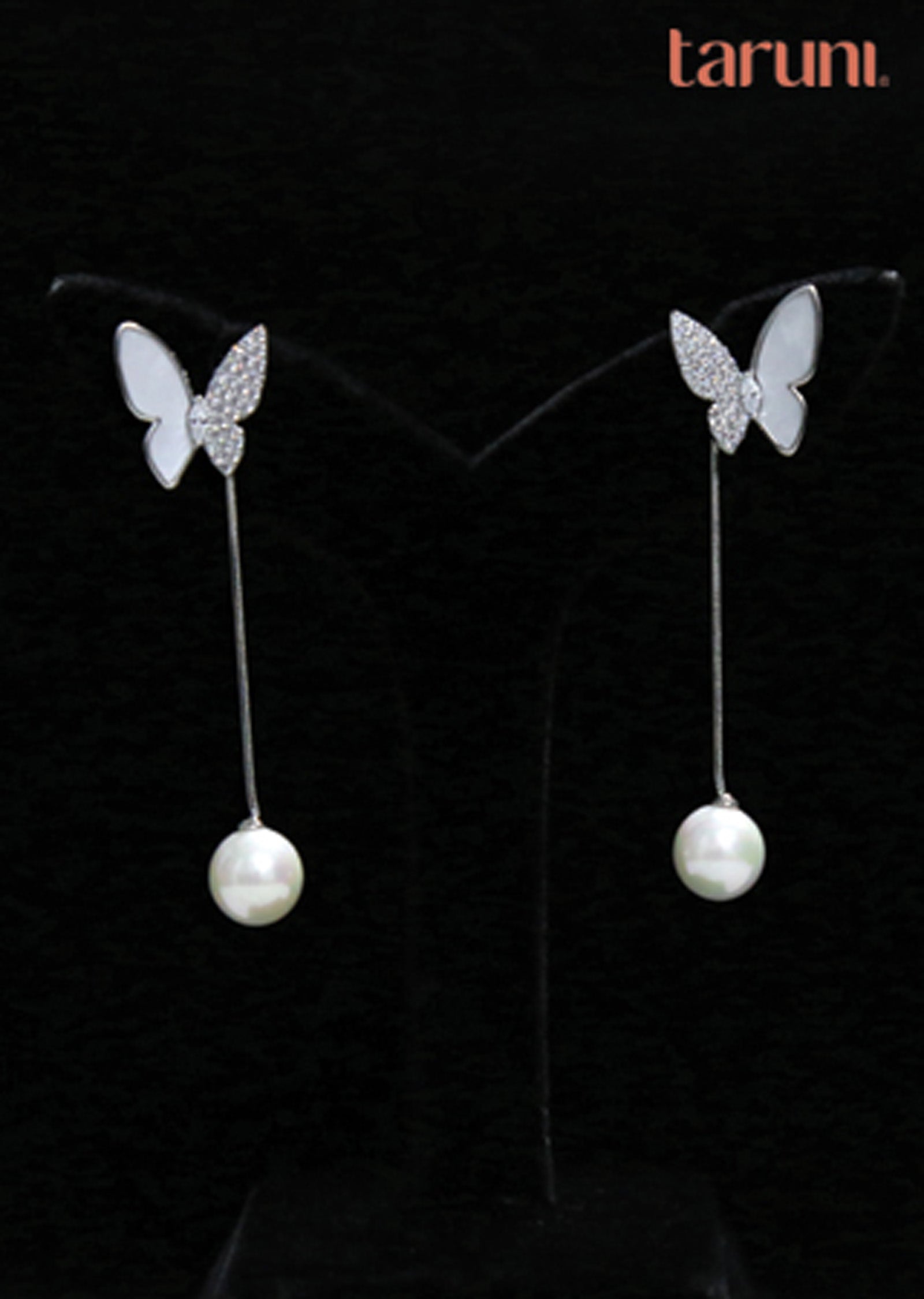 Silver Brass Earring