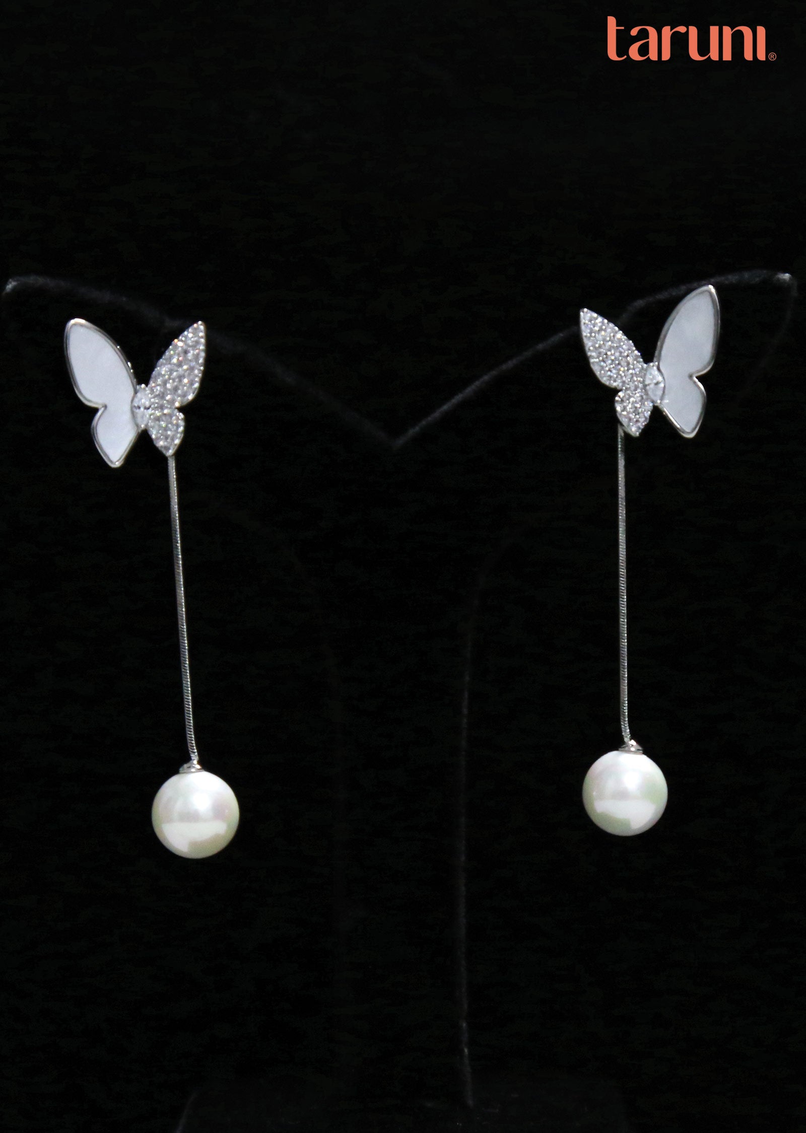 Silver Brass Earring