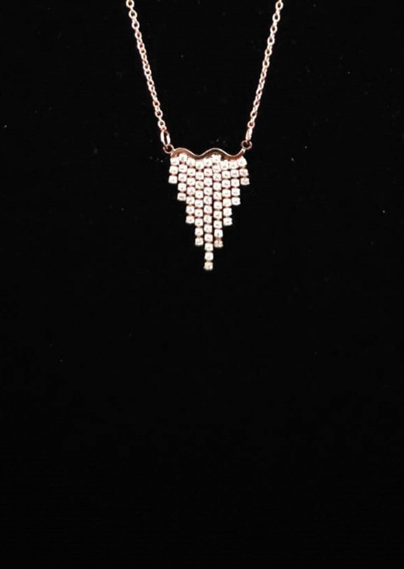 Rose Gold Brass Ethnic Chain