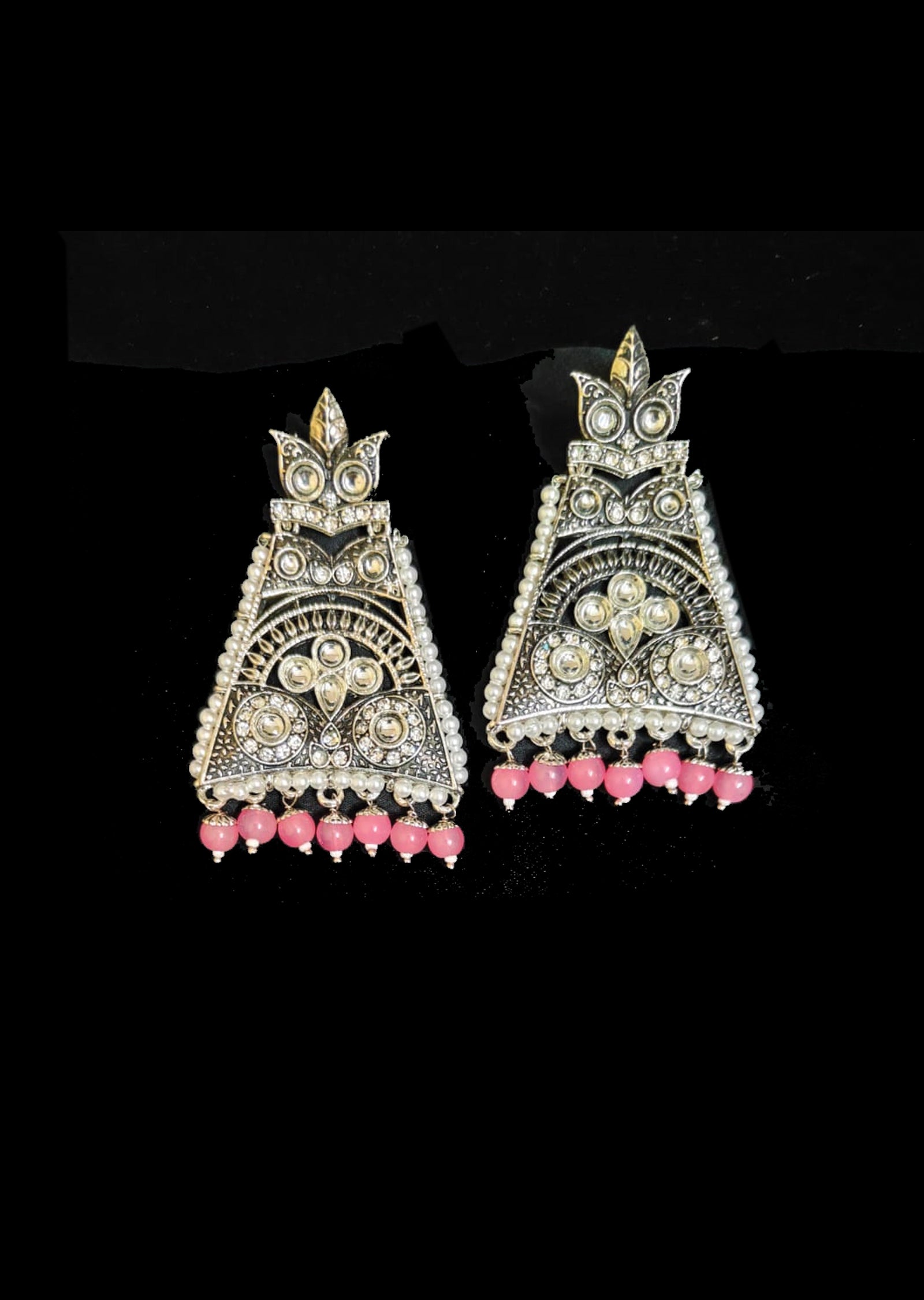 Silver Brass Earring