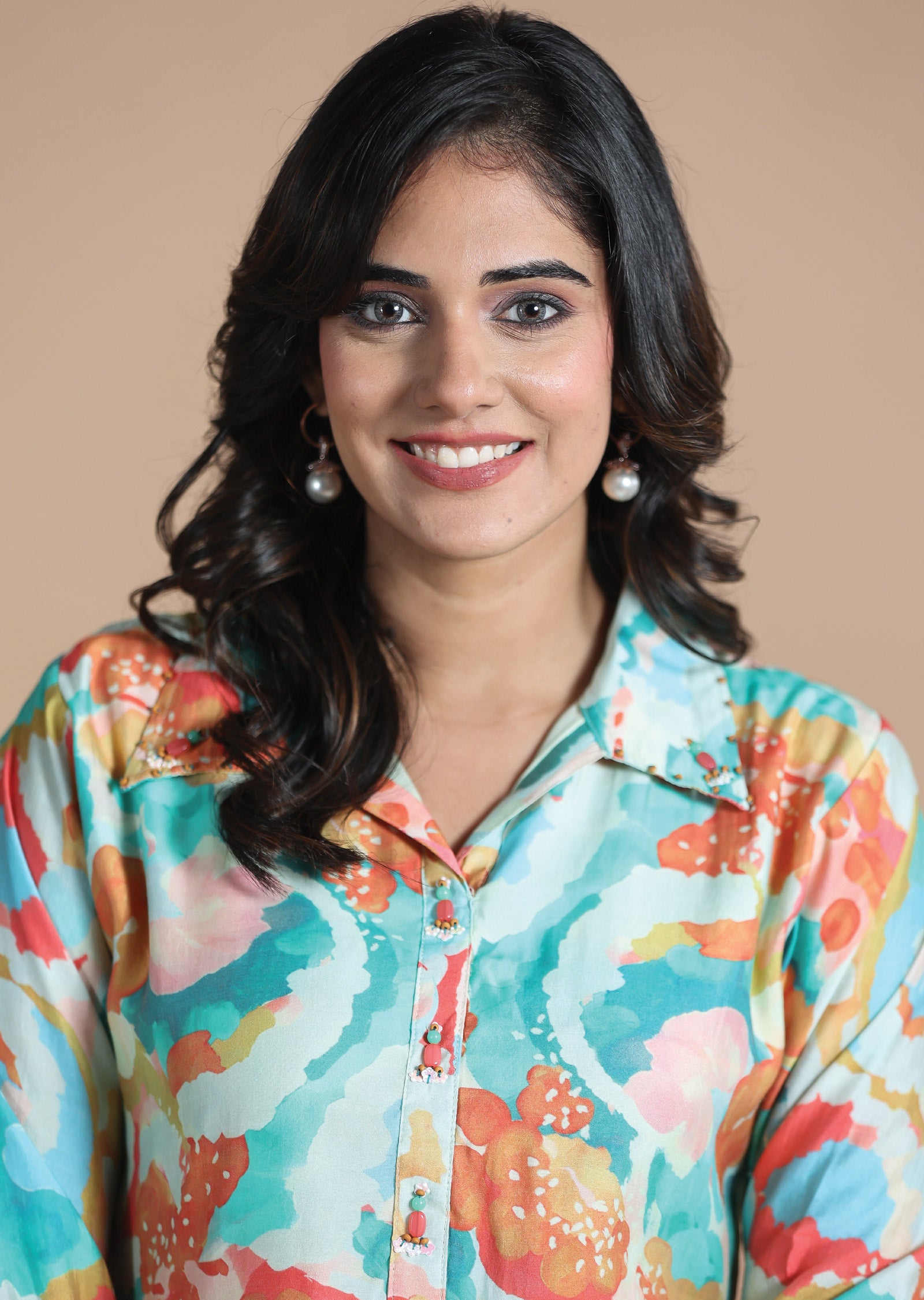 Sea Green Modal Kurti Frock Style