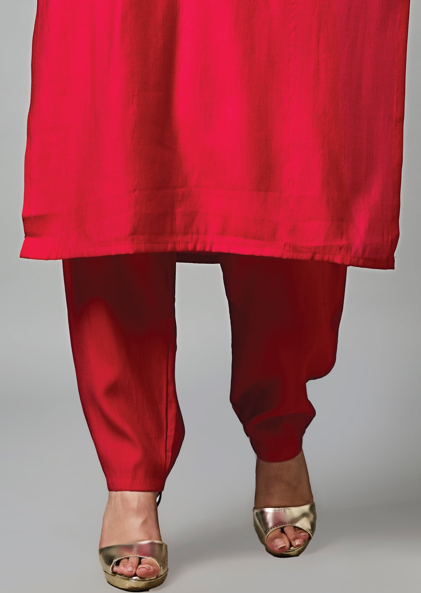 Rani Pink Soft Silk Straight Cut Suit