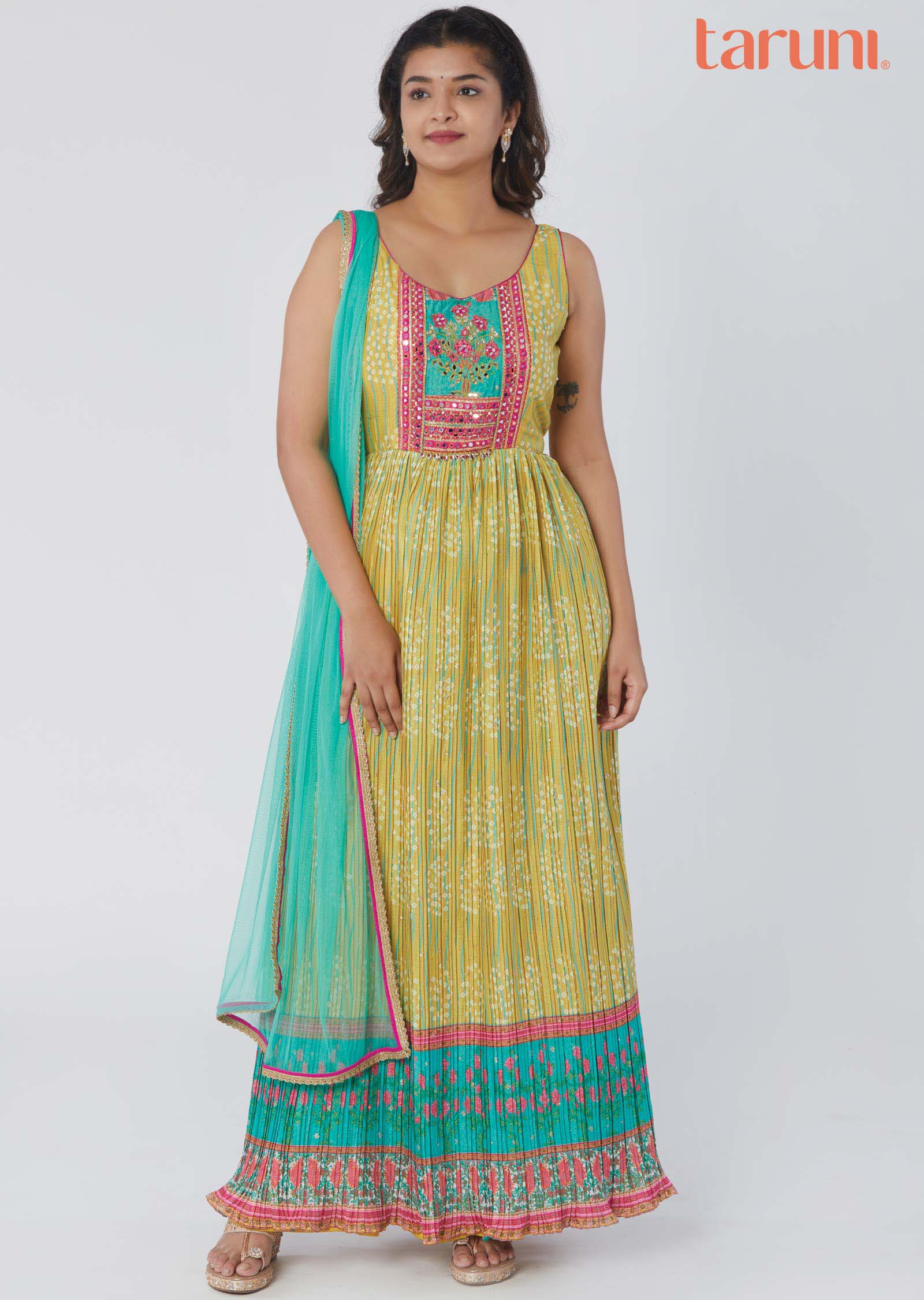 Taruni long frocks online