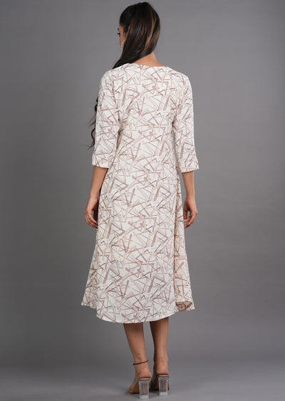 Mauve Midi Dress