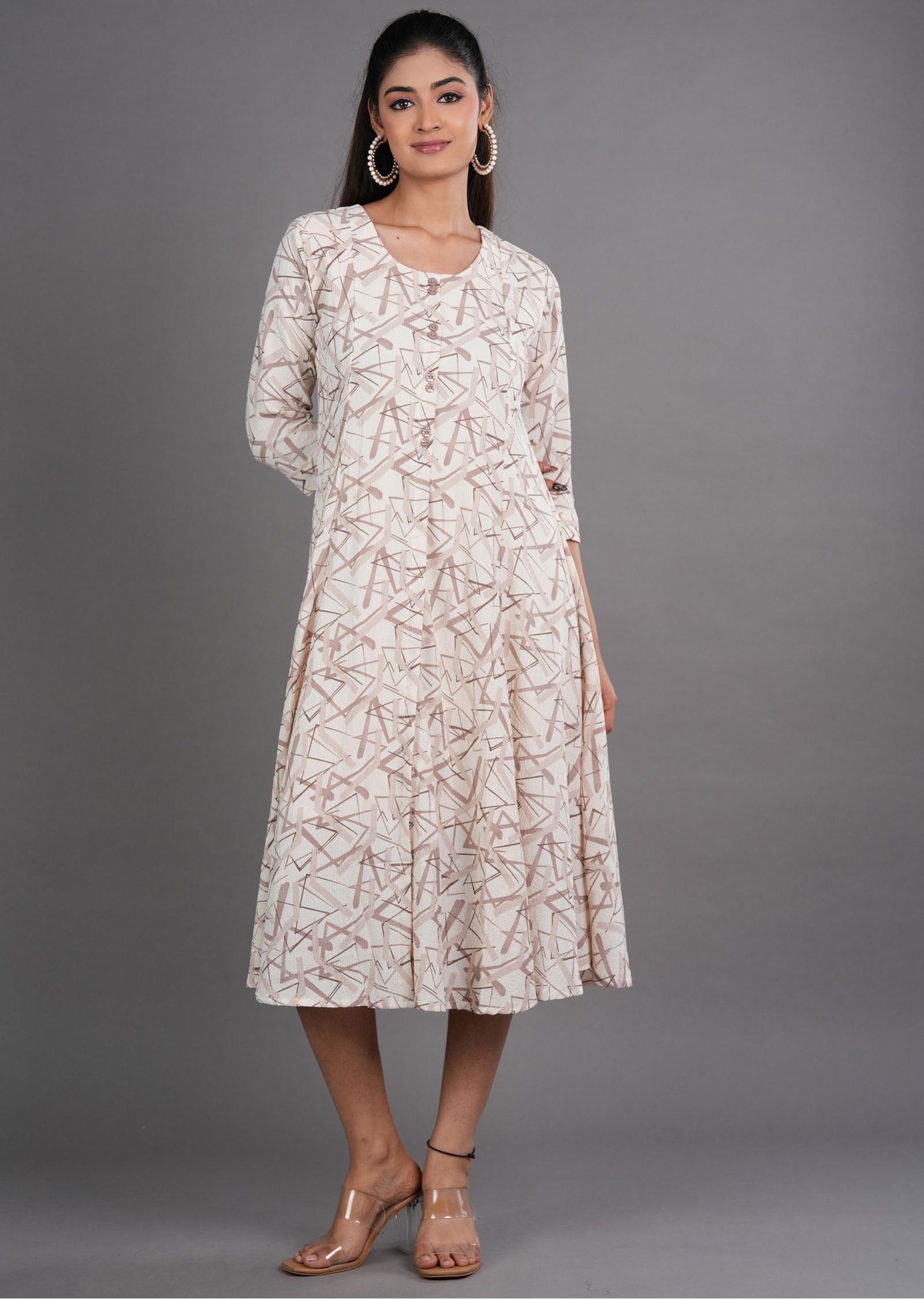 Mauve Midi Dress