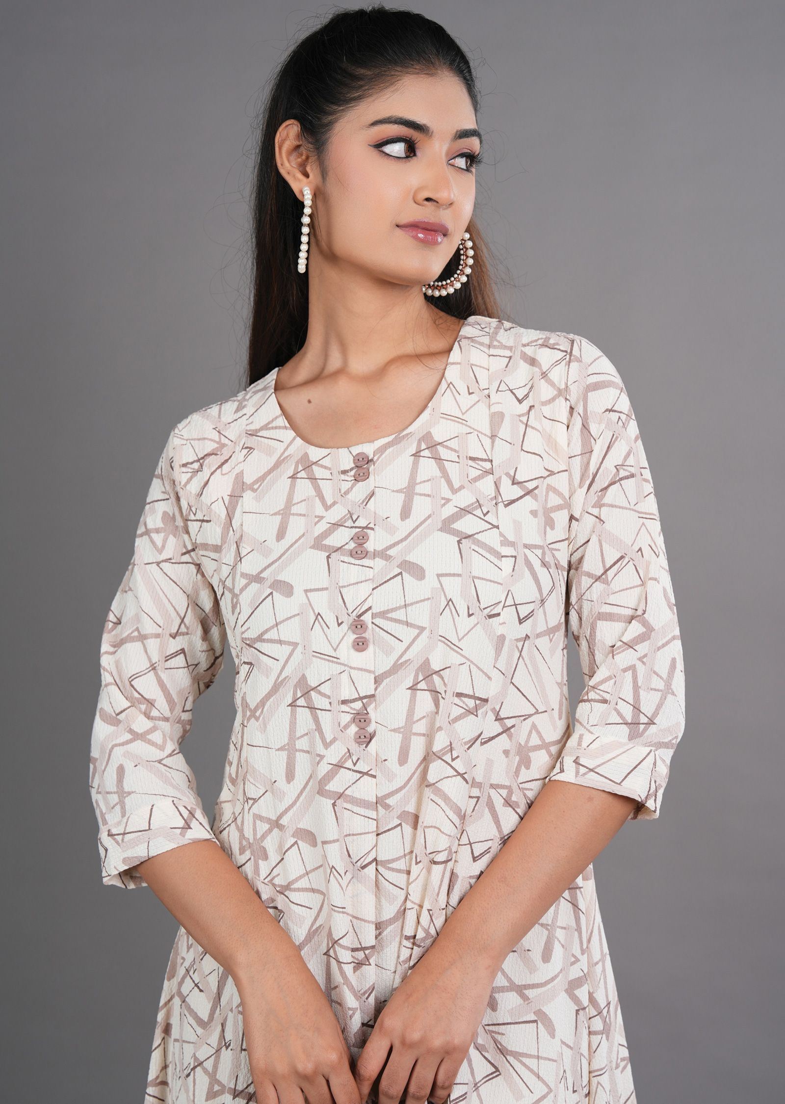Mauve Midi Dress