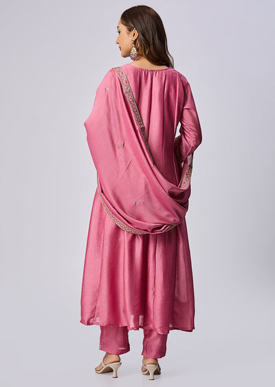 Pink Anarkali Suit