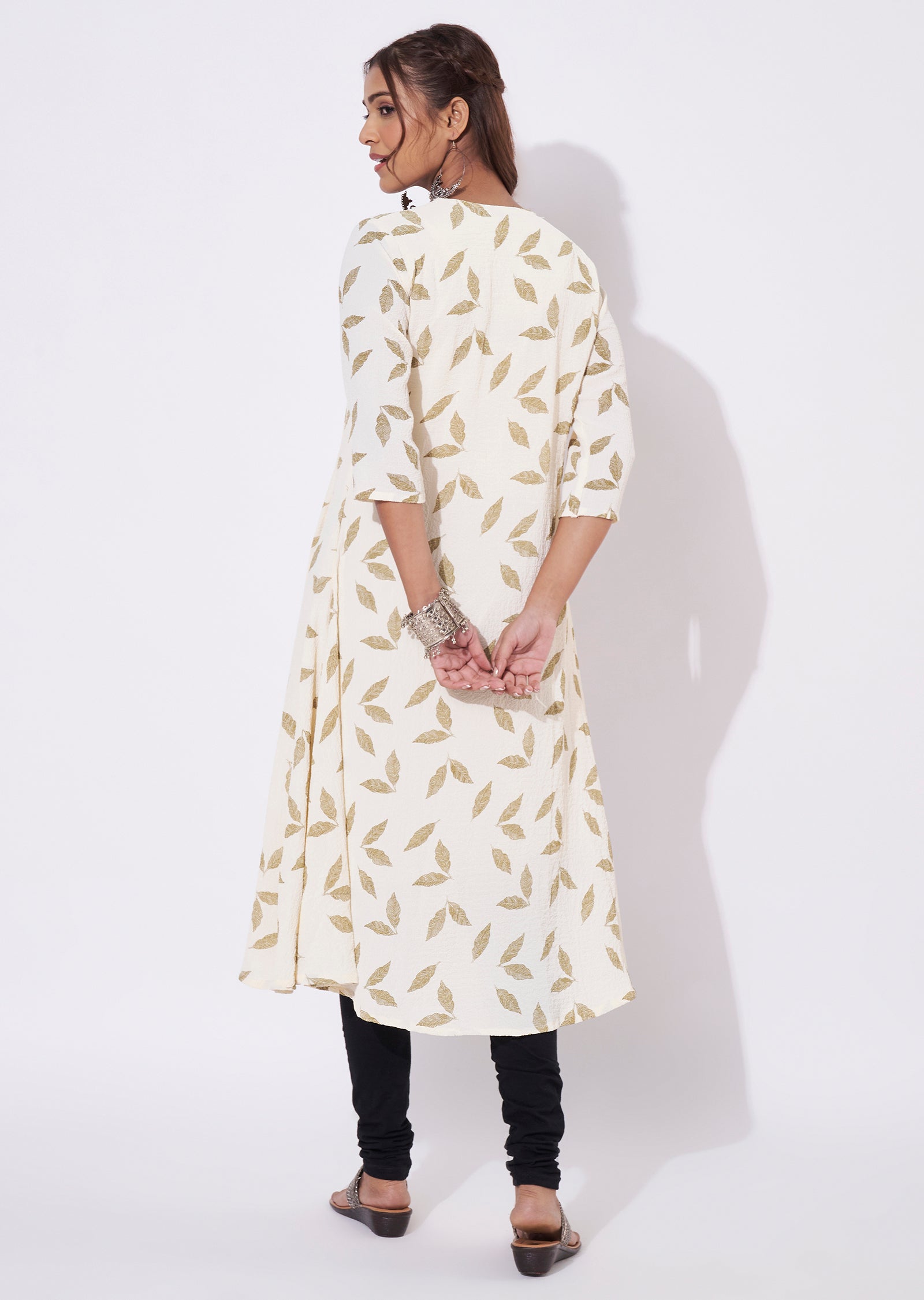 Mehendi Green Midi Dress