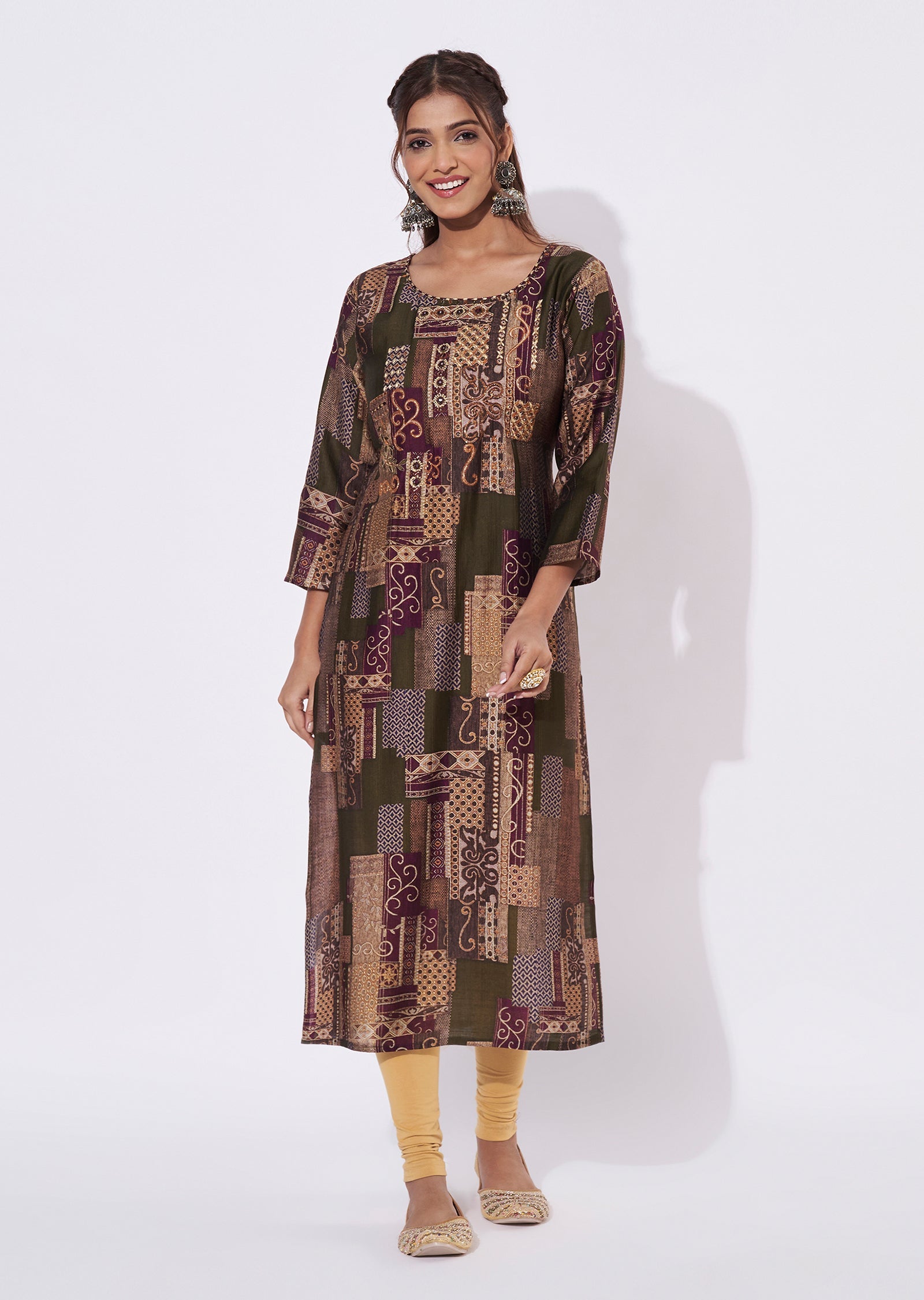 Wine Gold Straight Cut