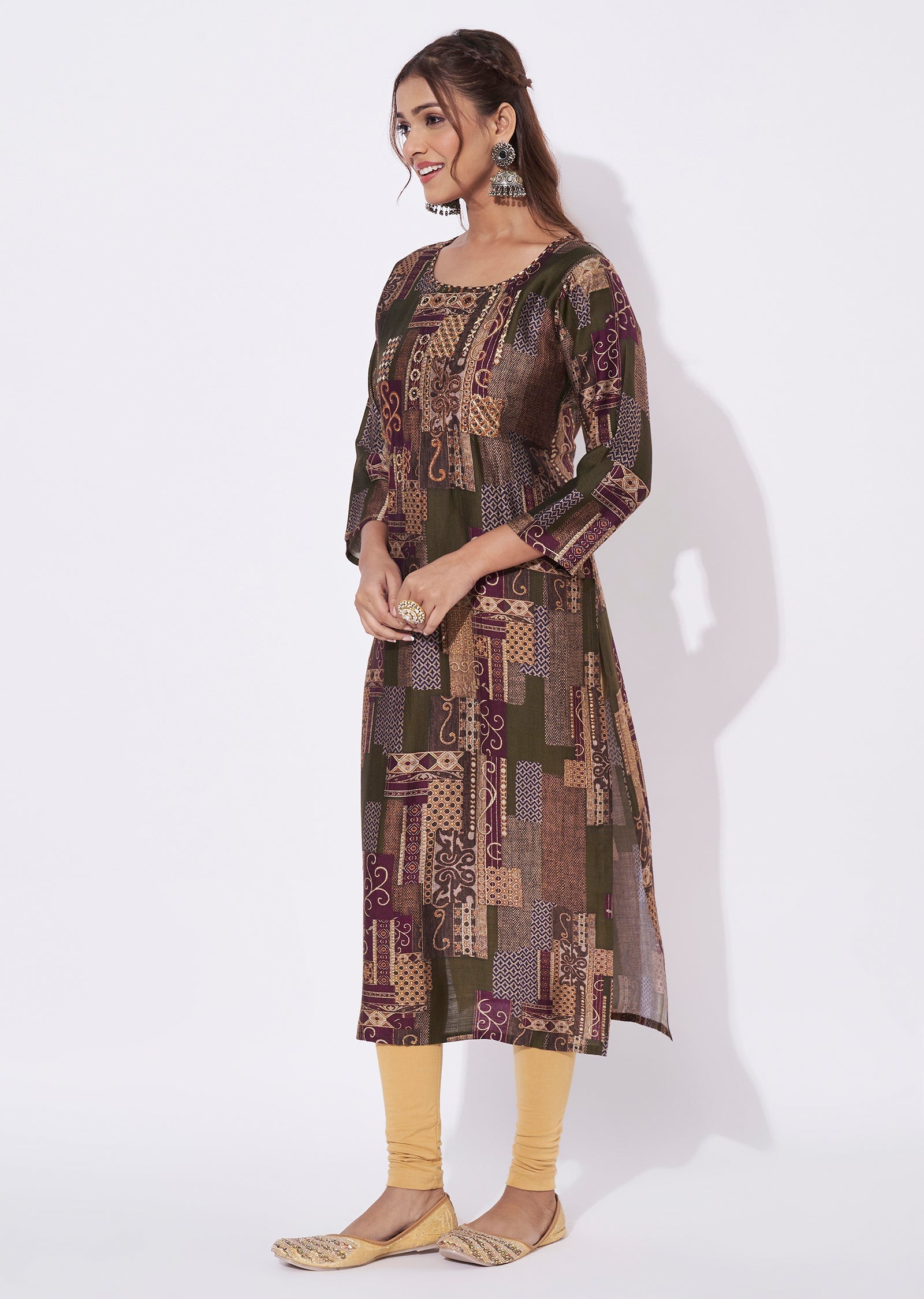 Wine Gold Straight Cut