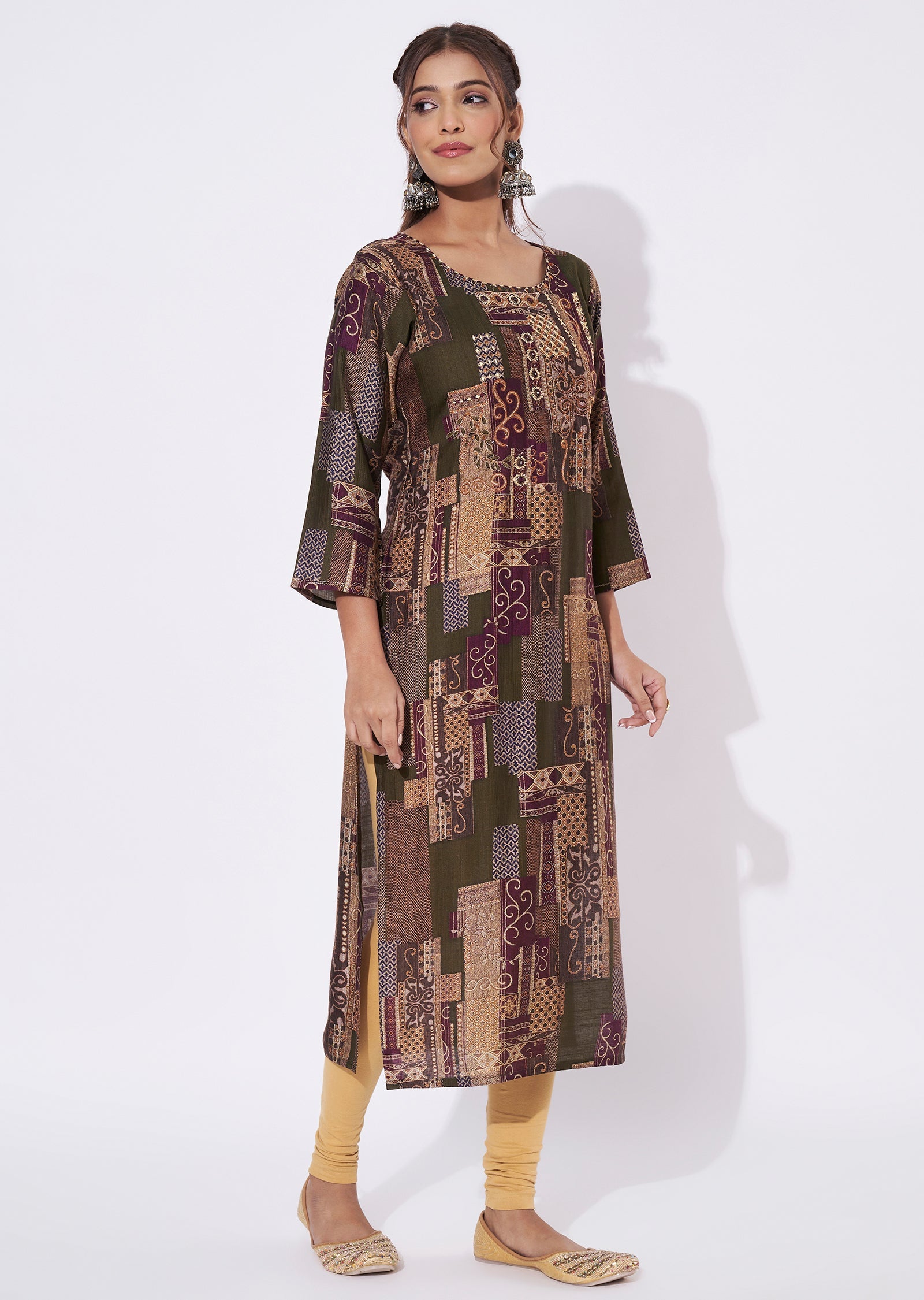 Wine Gold Straight Cut