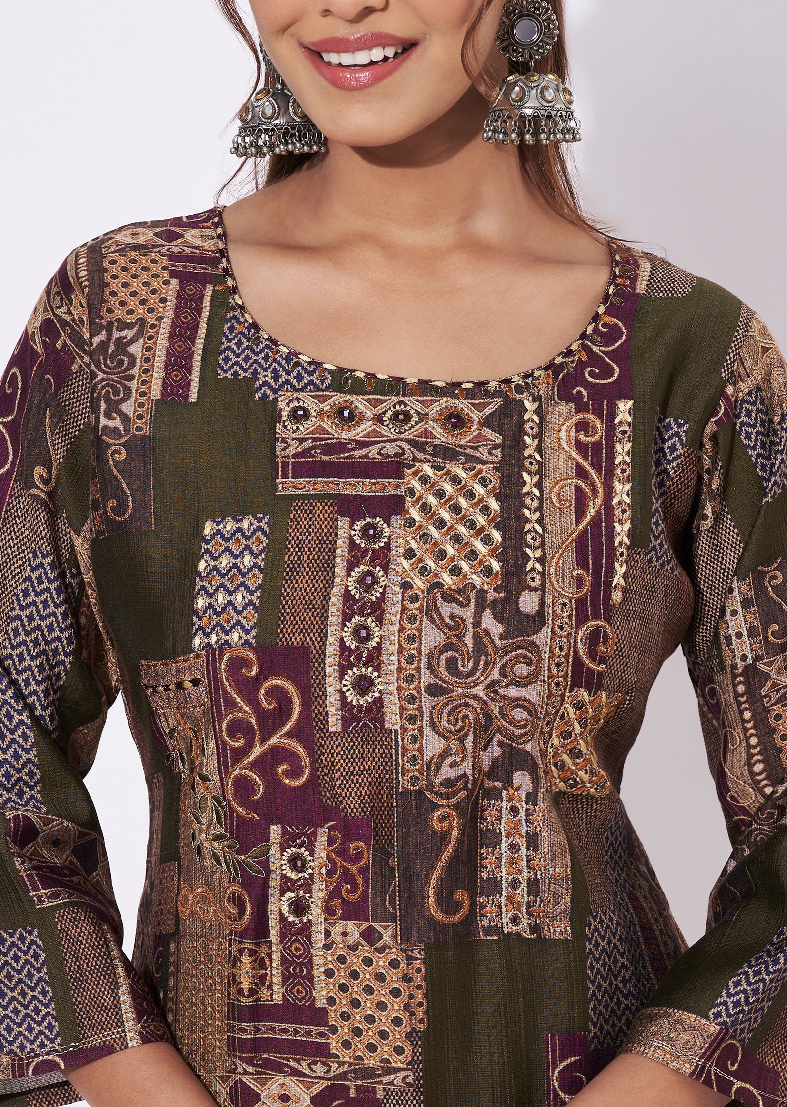 Wine Gold Straight Cut