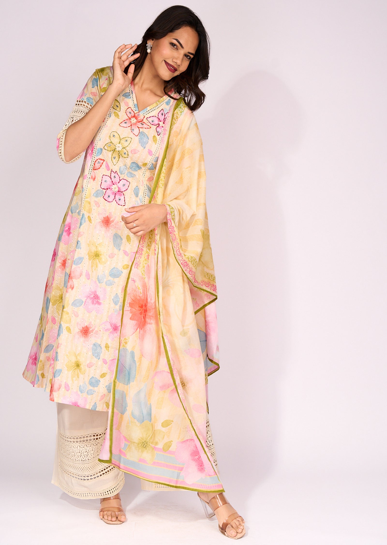 Cotton Anarkali Suit