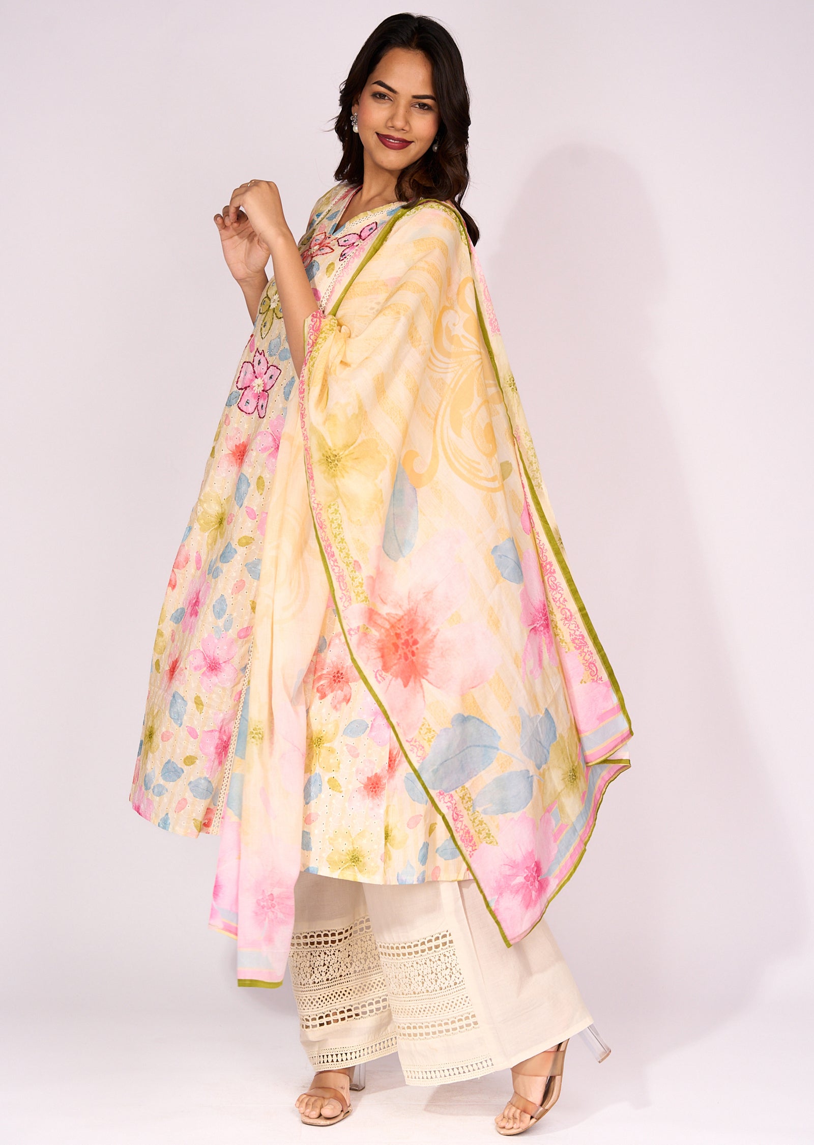 Cotton Anarkali Suit
