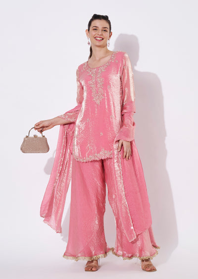 Light Pink Sharara Set