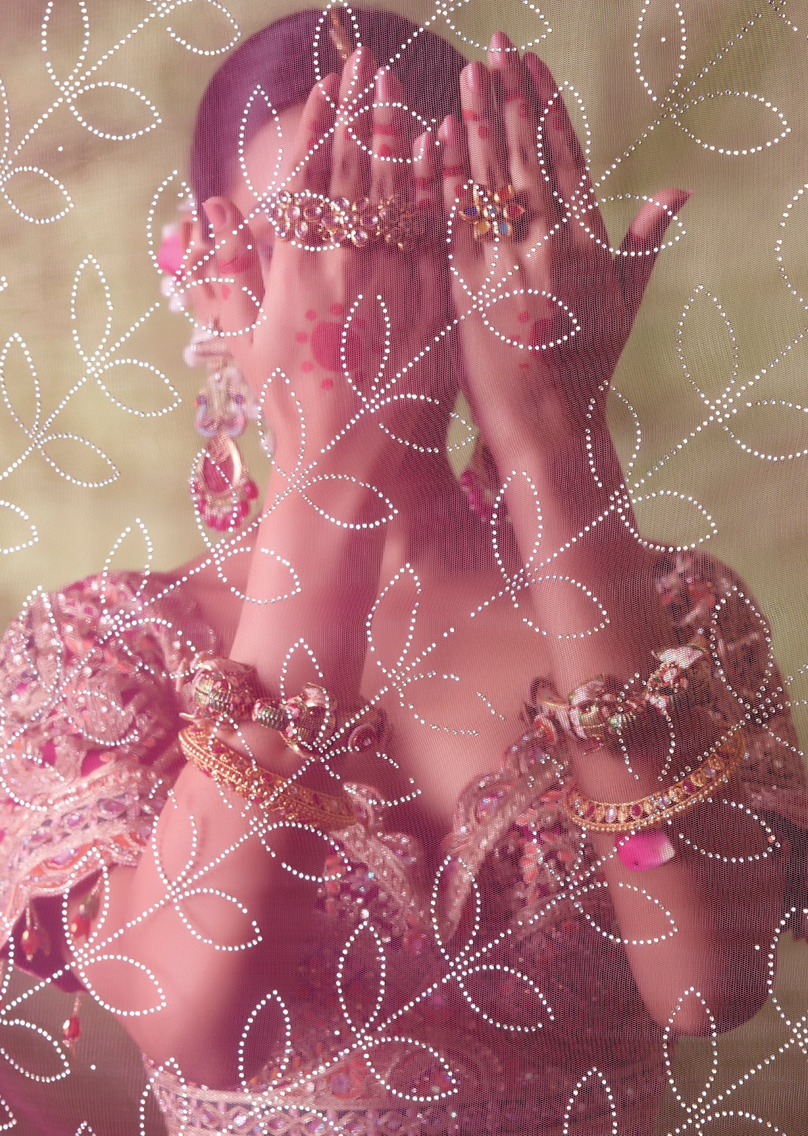 Wine Silk Lehenga Set