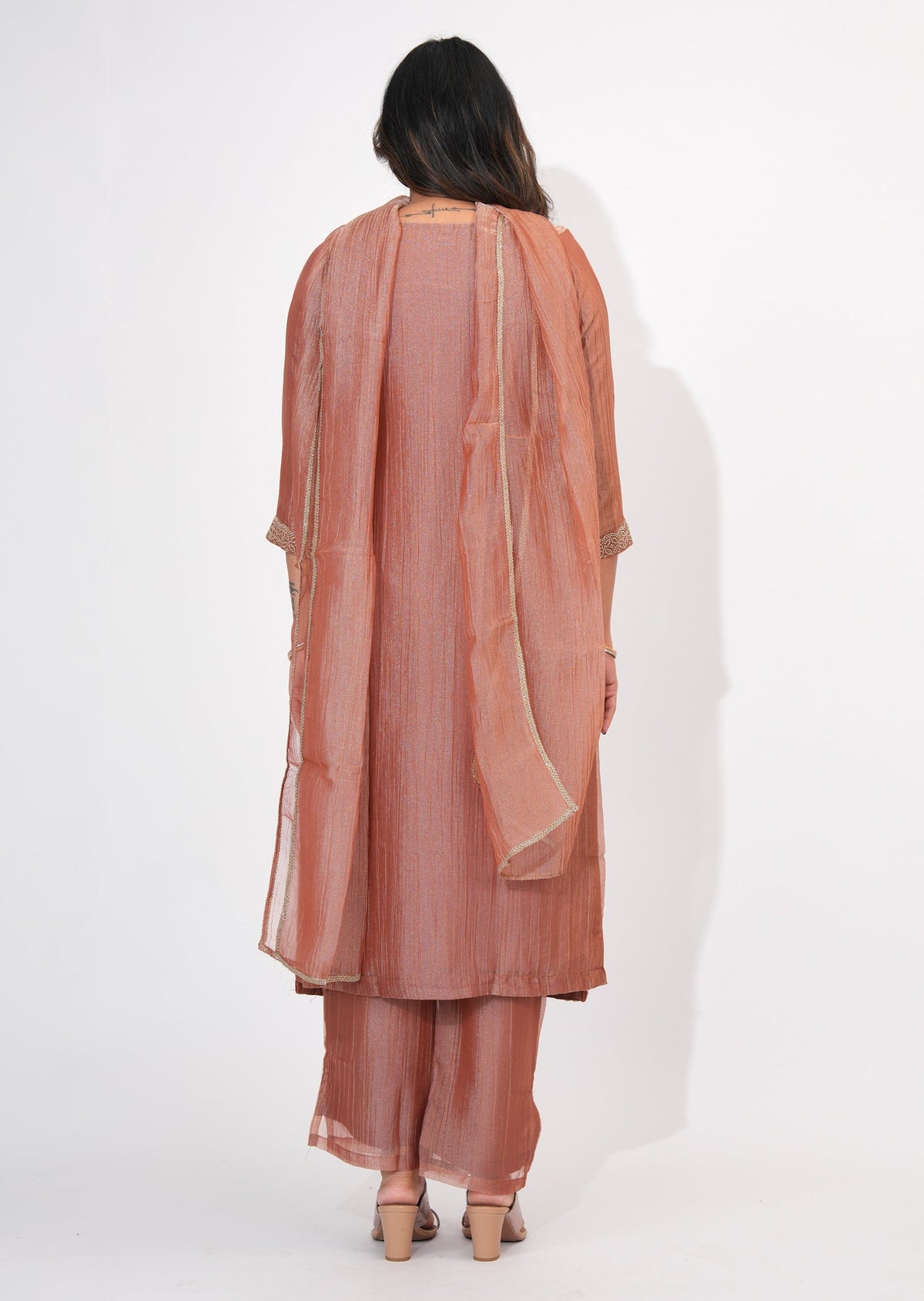 Light Brown Salsa Straight cut suit
