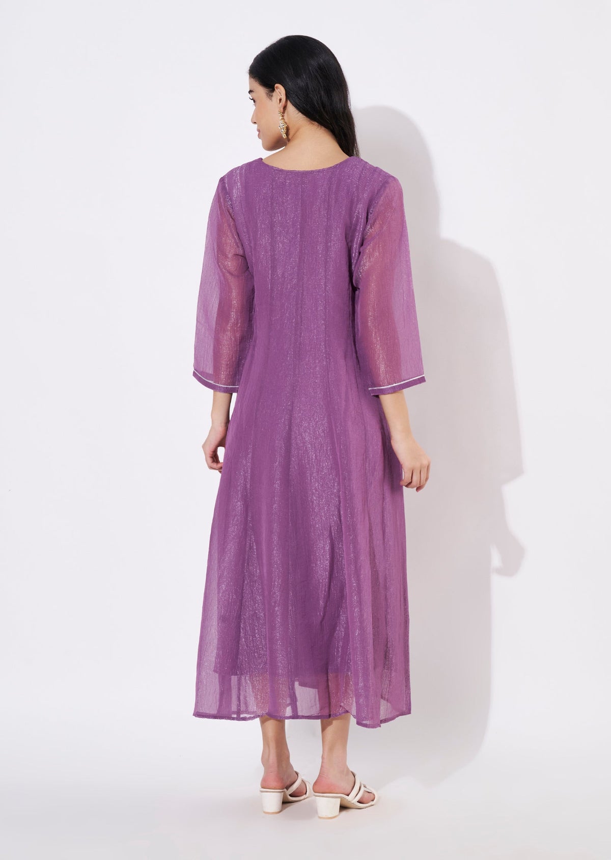 Purple Salsa Frock style kurti