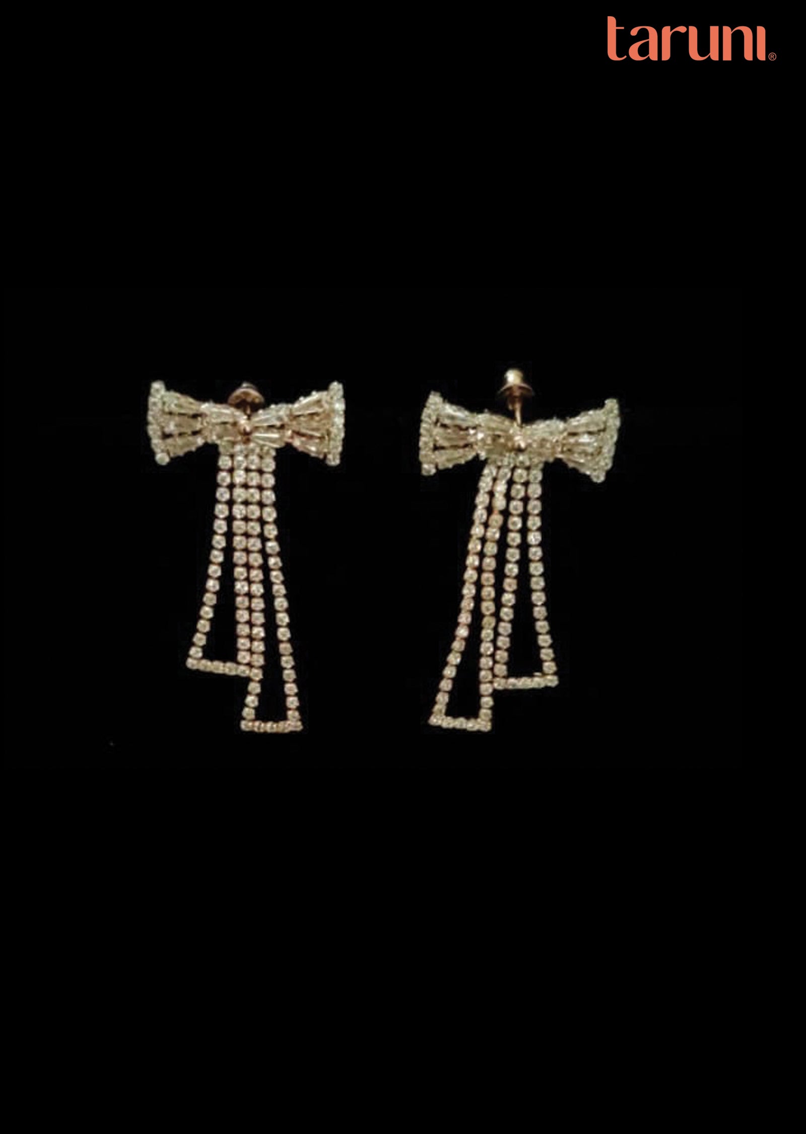 Rose Gold Brass Earring