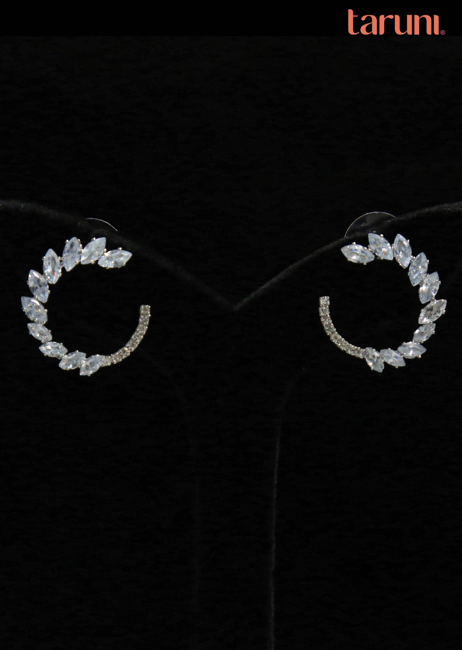 Silver Brass Earring