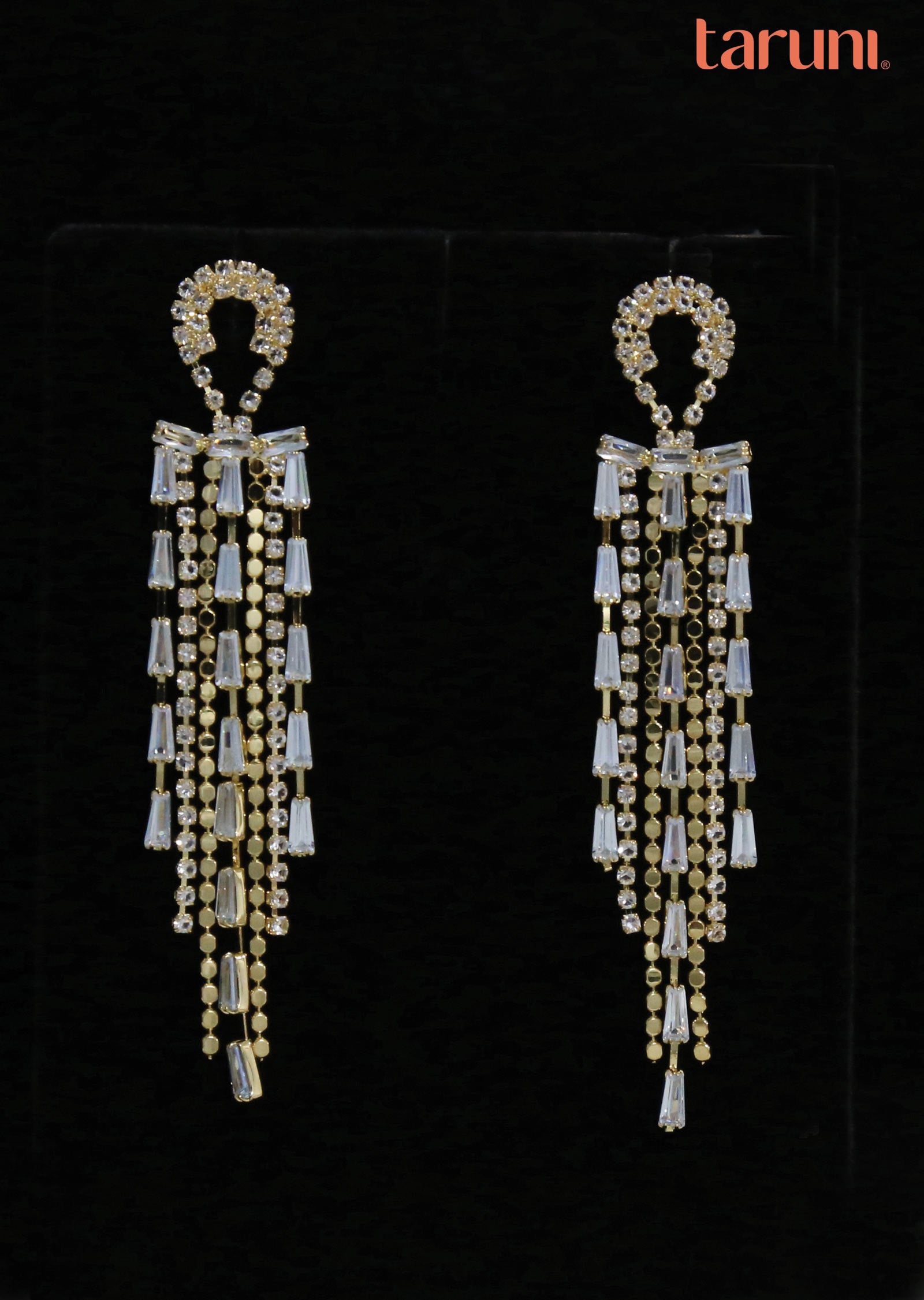 Gold Brass Earring