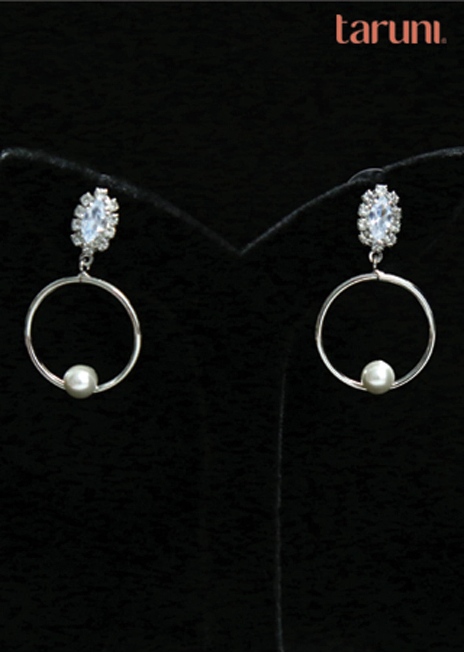 Silver Brass Earring