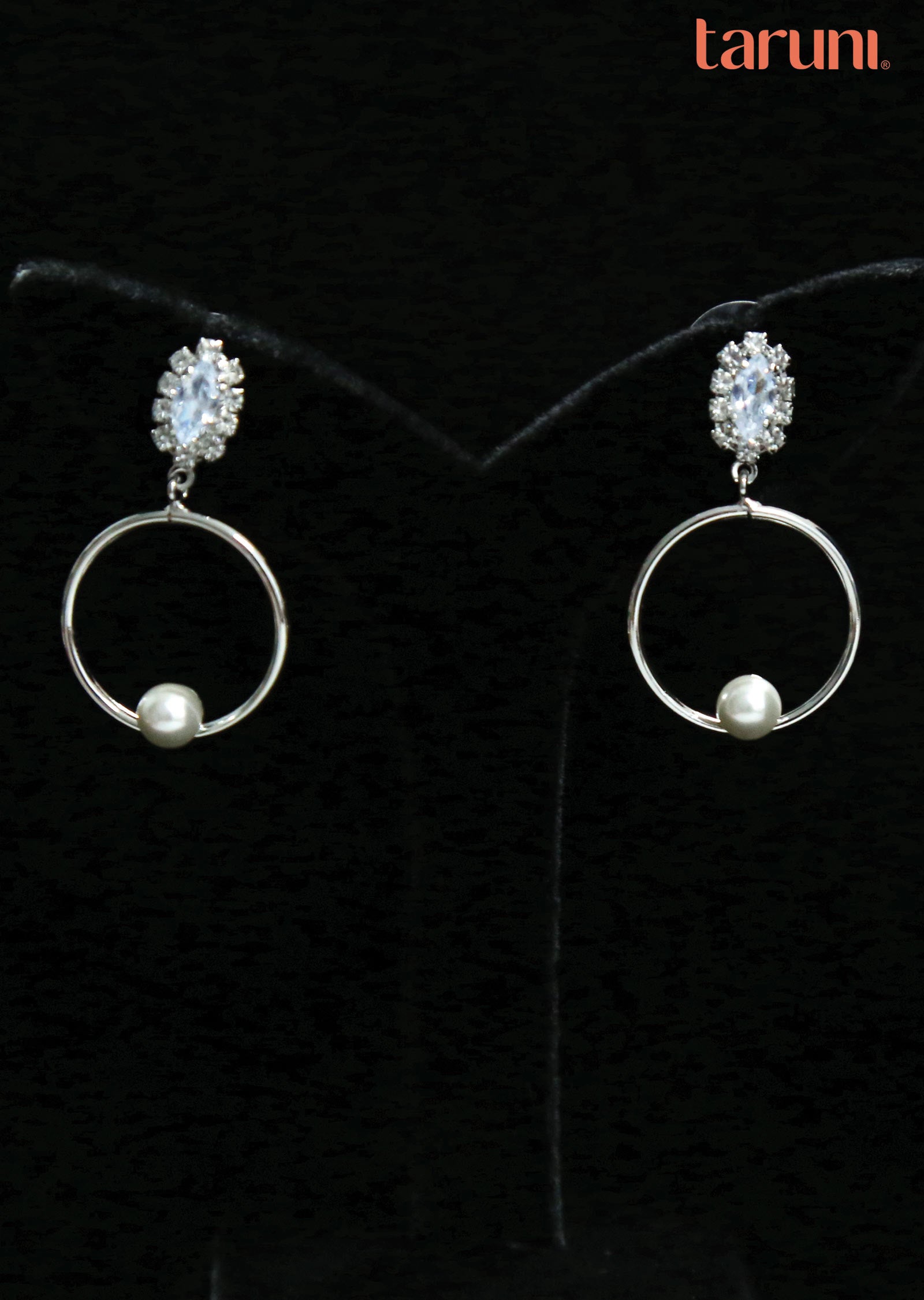 Silver Brass Earring