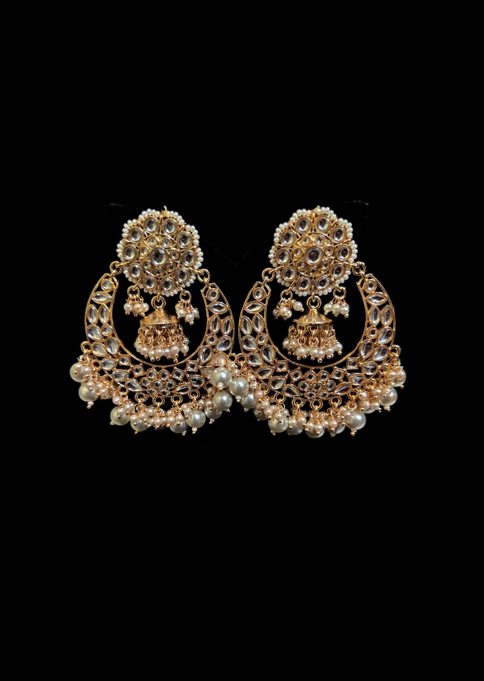 Gold Brass Earring