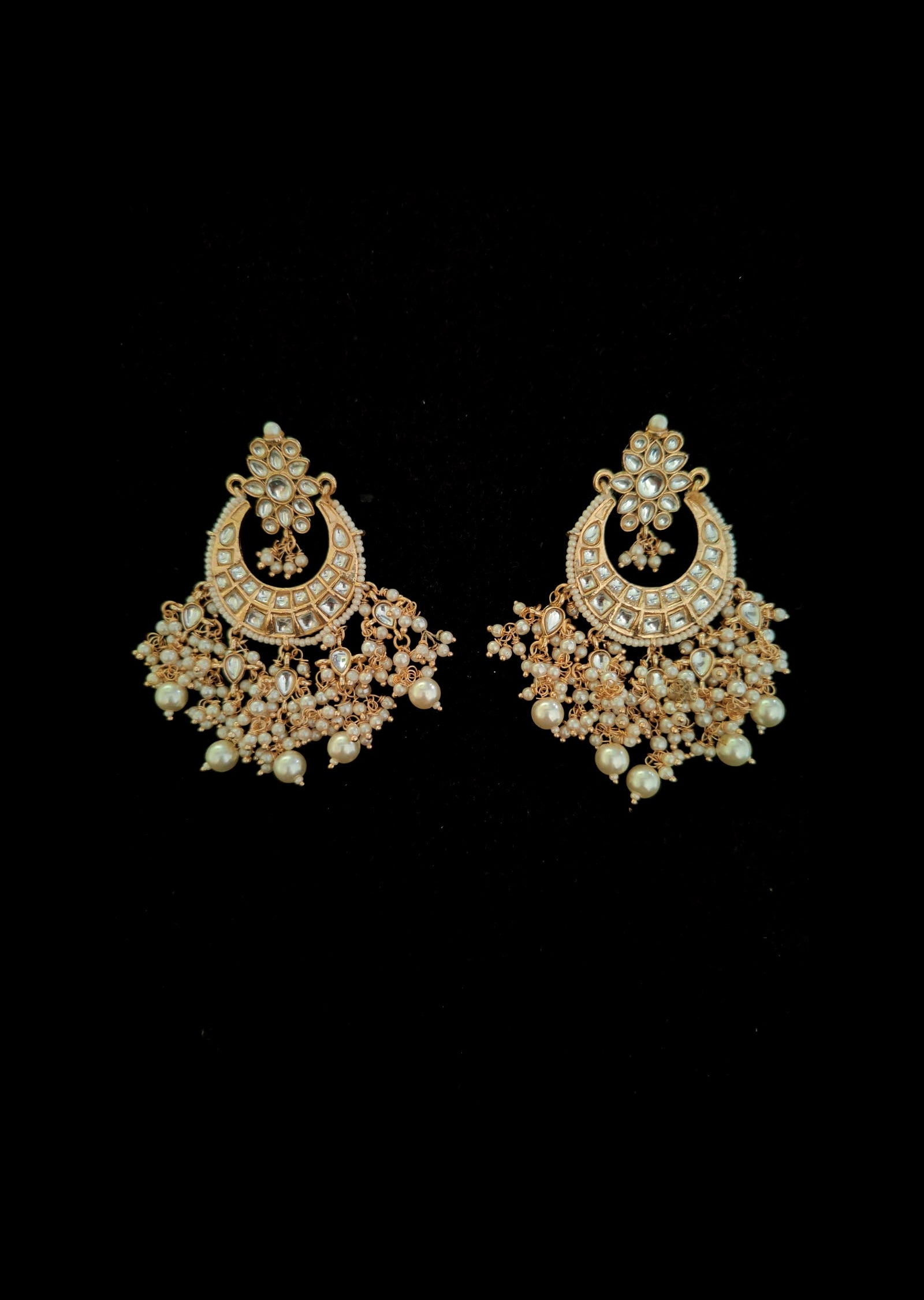 Gold Brass Earring