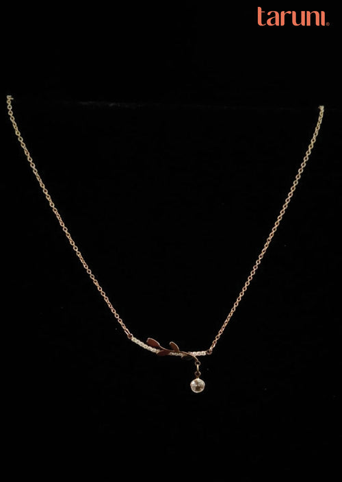 Rose Gold Brass Ethnic Chain