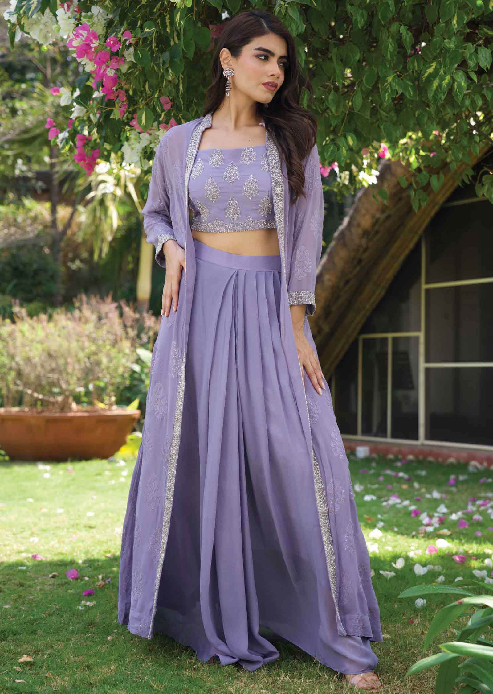 Mens Indo Western Shop Near Me Purple Engagement Dress Indo Western Dresses For Marriage Lavender Georgette Zardosi Embroidered Fusion/Indo-Western Set Mens Indo Western Shop Near Me Purple Engagement Dress Indo Western Dresses For Marriage Lavender Georgette Zardosi Embroidered Fusion/Indo-Western Set