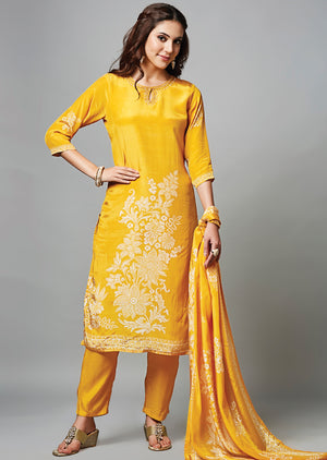 KERANI [L/40] - Straight Cut Kurti Set